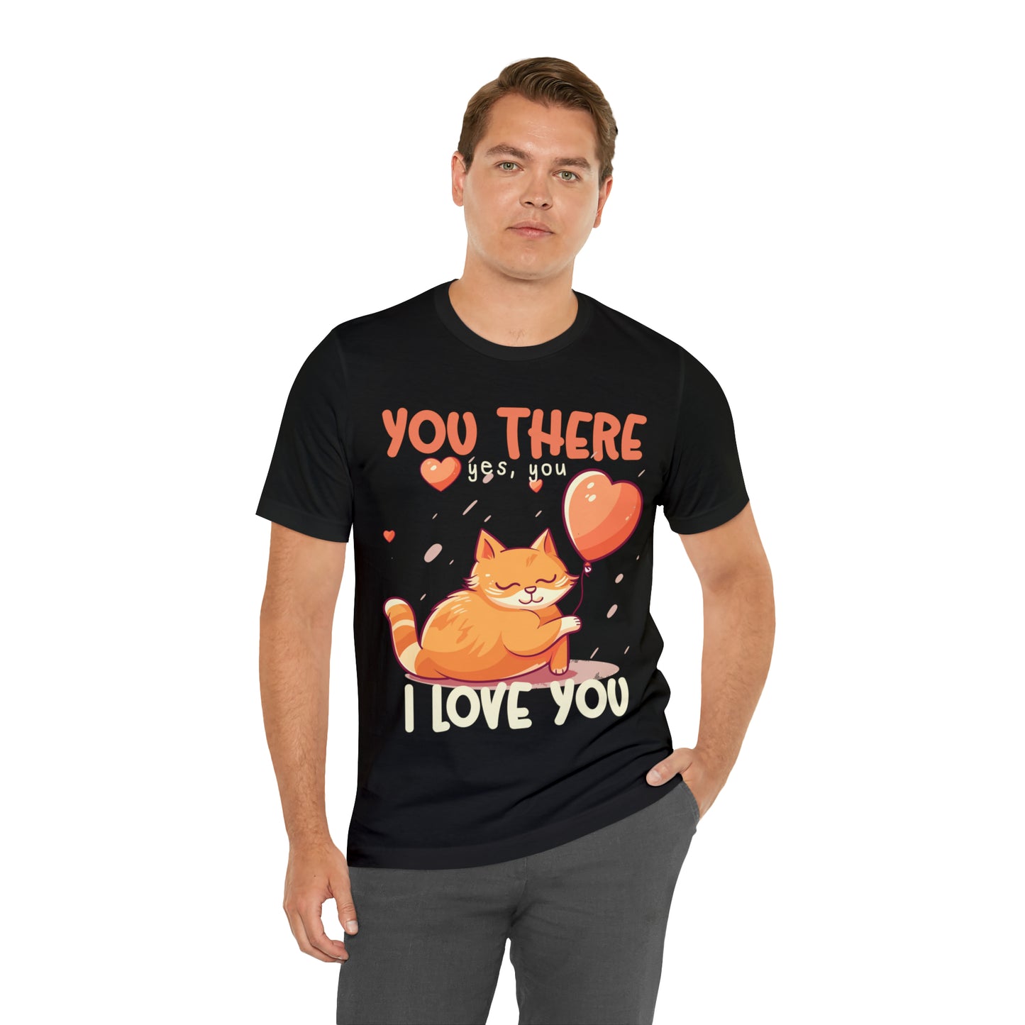 You There Yes, You I Love You Kitten Cat Lover Sleeping T-Shirt