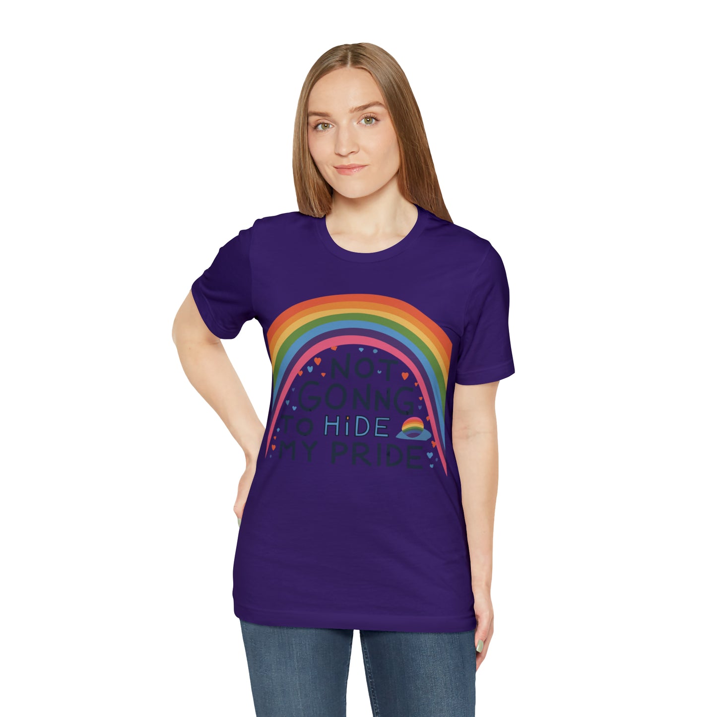 Not Going To Hide My Pride LGBTQ Love Equality T-Shirt