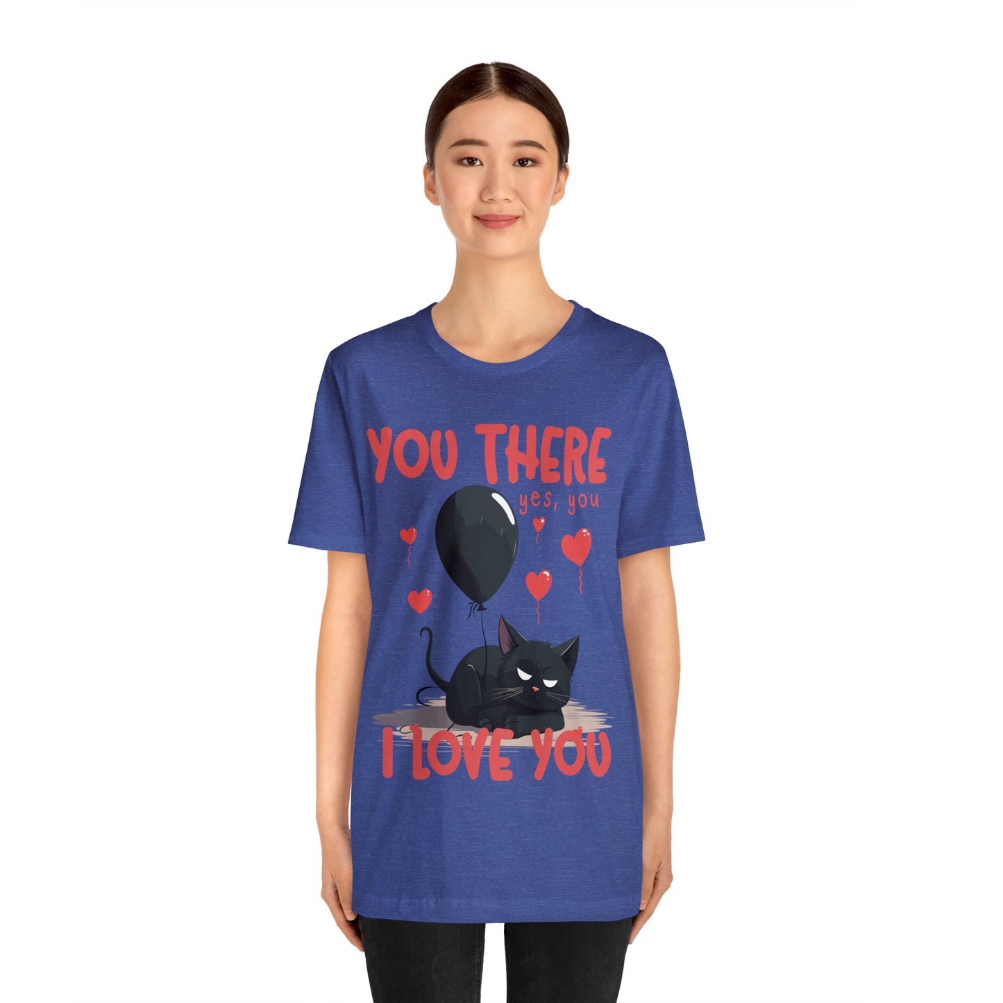 You There Yes, You I Love You Kitten Cat Lover Sleeping T-Shirt