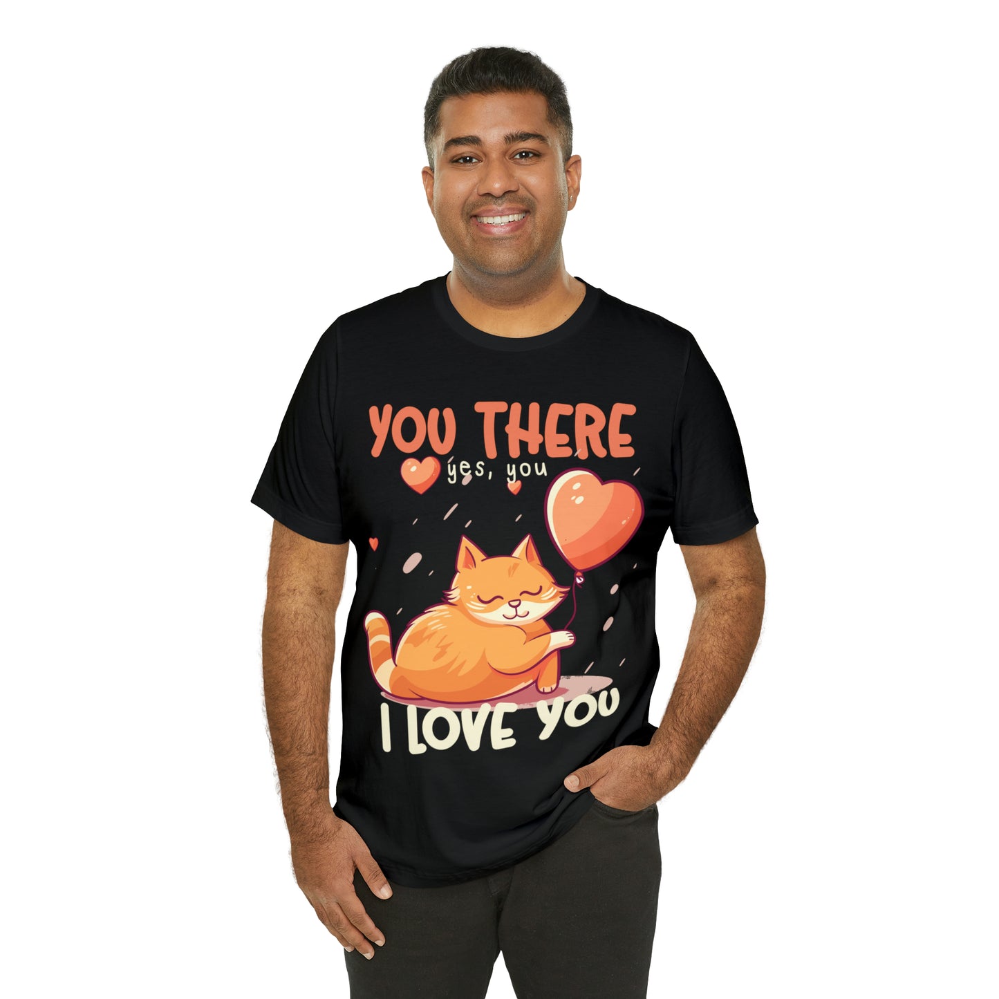 You There Yes, You I Love You Kitten Cat Lover Sleeping T-Shirt