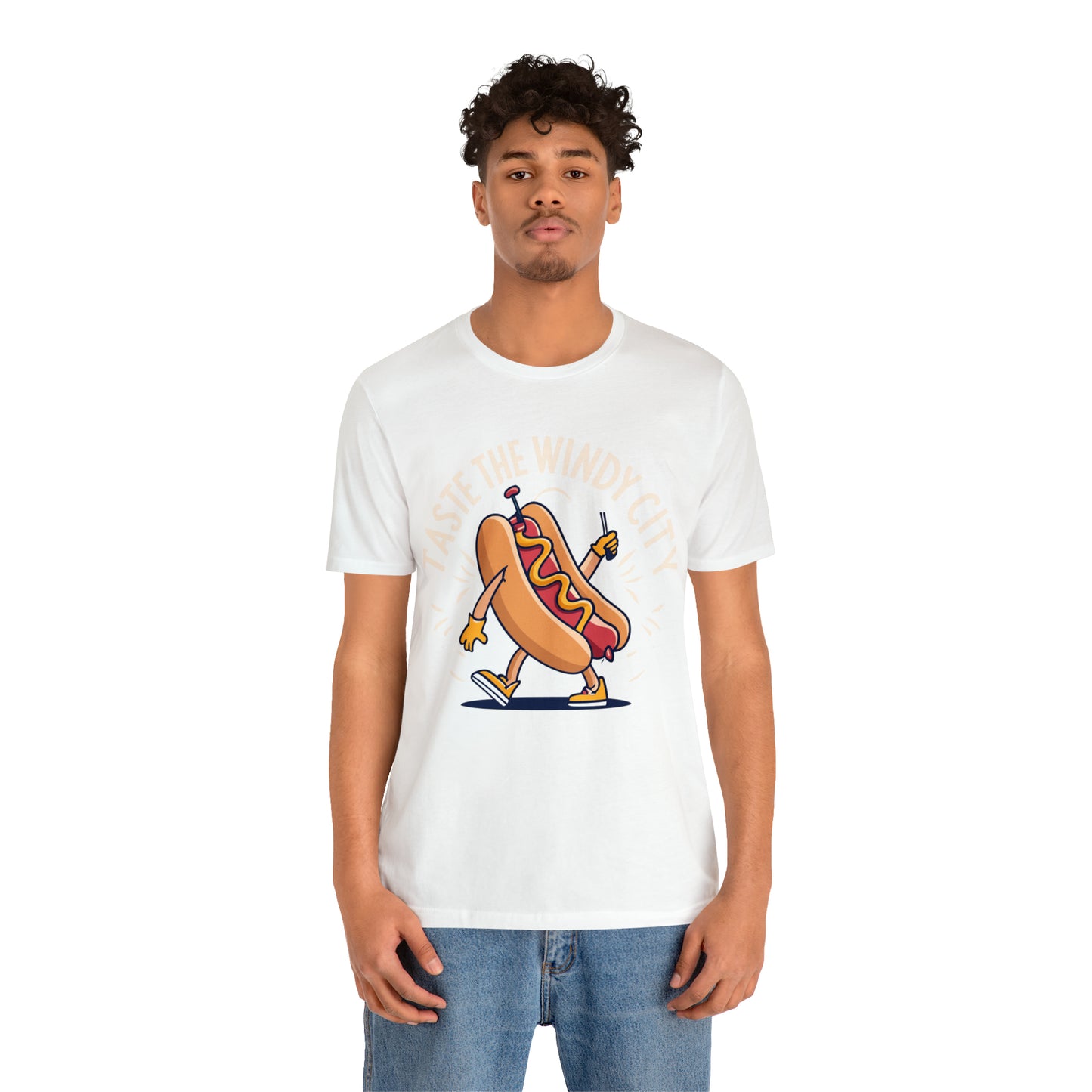 Taste The Windy City Chicago Hot Dog Lover Best Bites T-Shirt