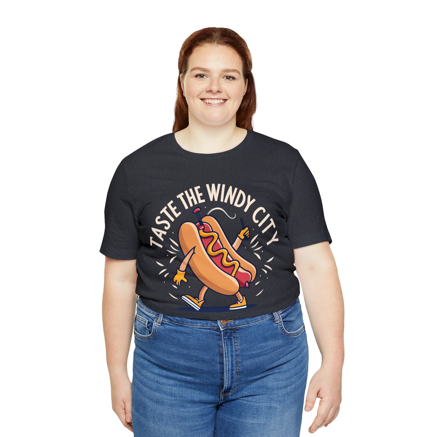 Taste The Windy City Chicago Hot Dog Lover Best Bites T-Shirt