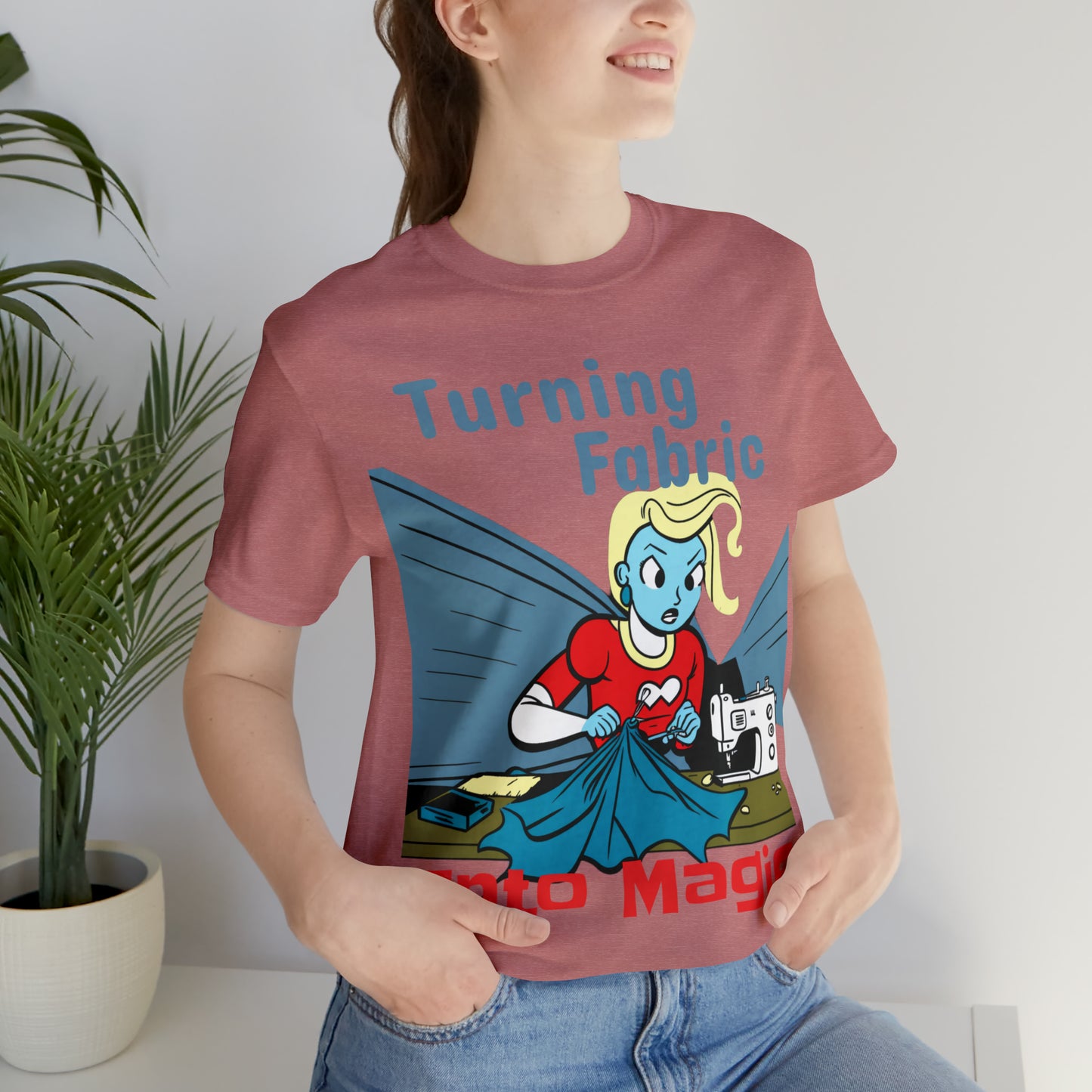 Turning Fabric In Magic Sewing Mystical Stitchery Creations T-Shirt