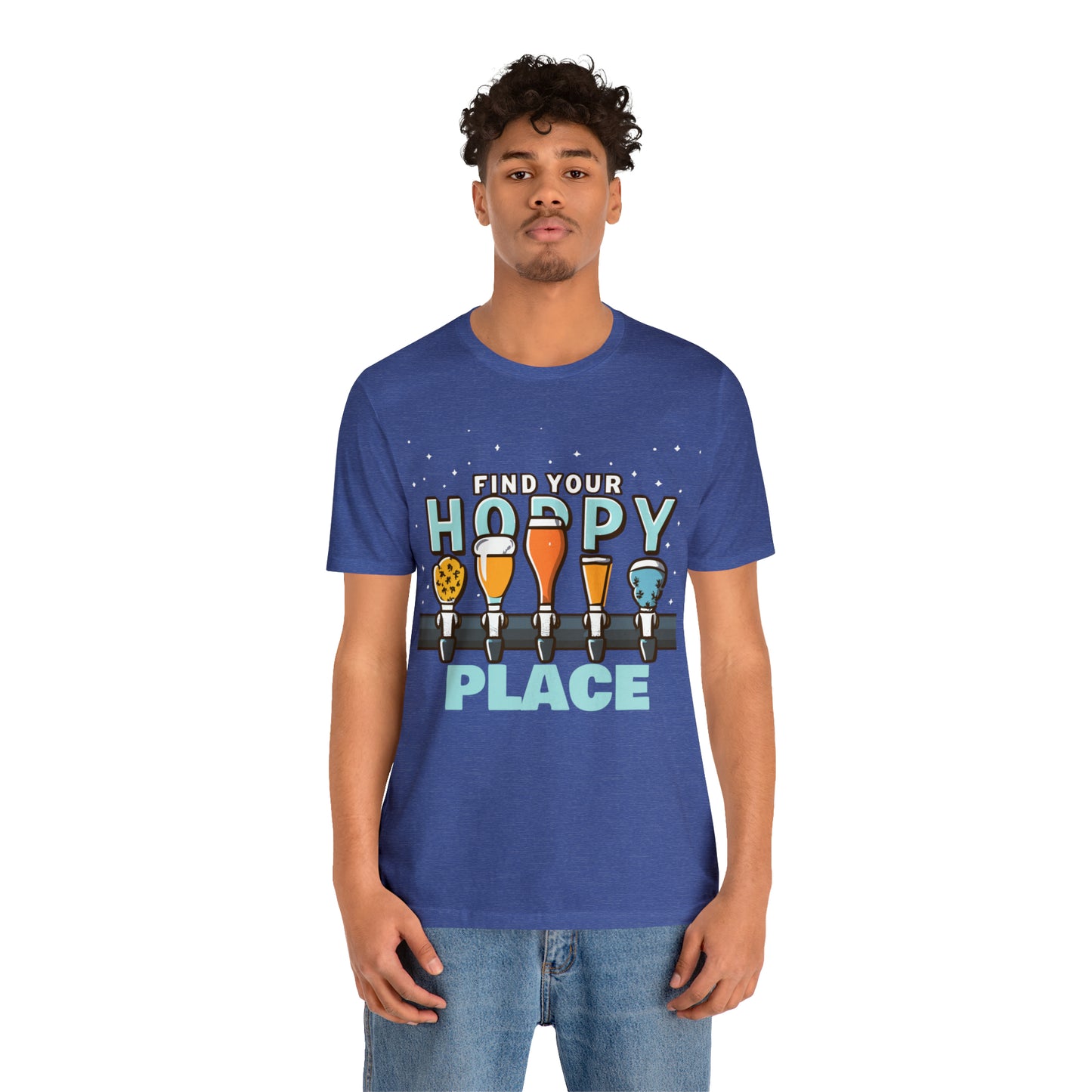 Find Your Hoppy Place Brewing Happiness Craft Beer T-Shirt