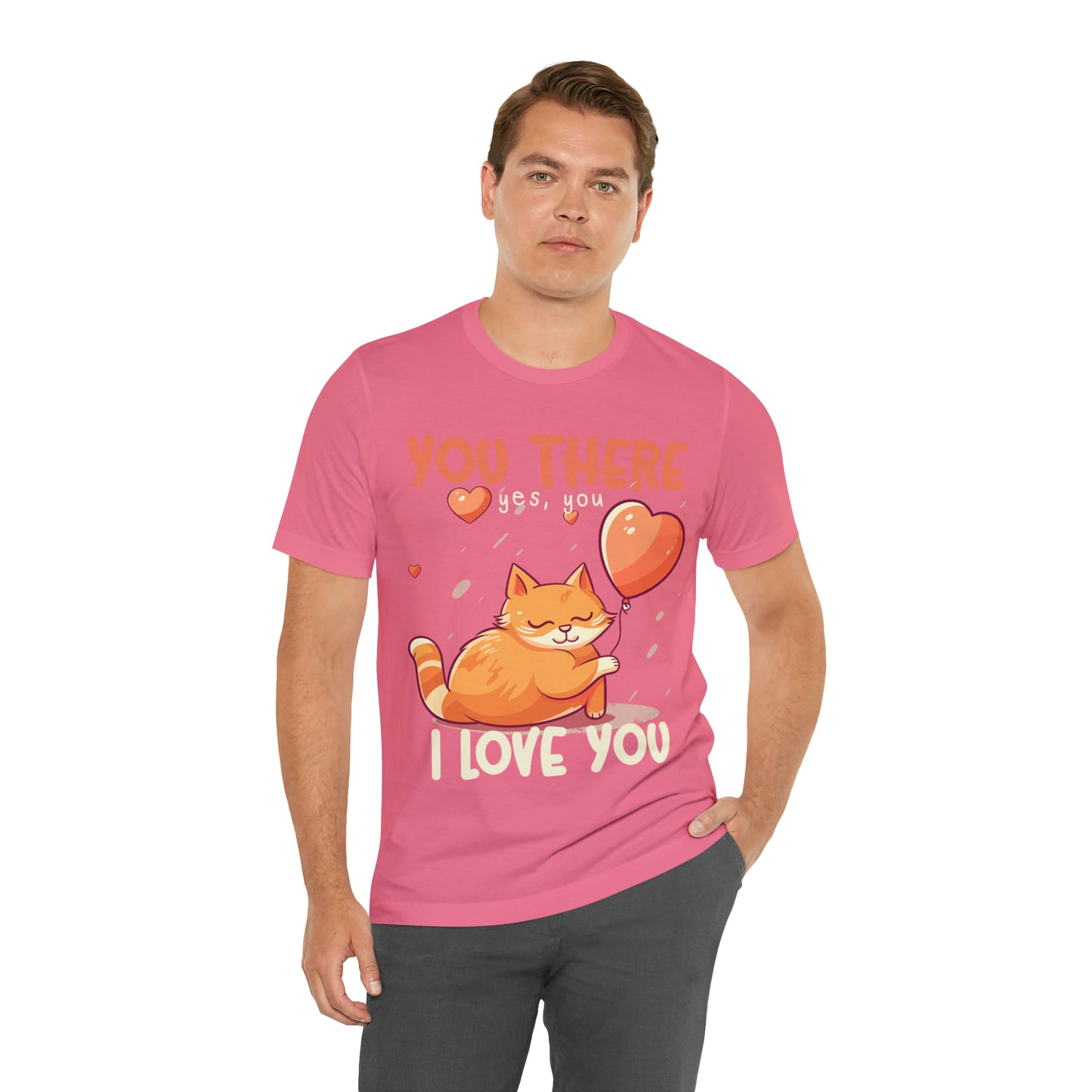 You There Yes, You I Love You Kitten Cat Lover Sleeping T-Shirt