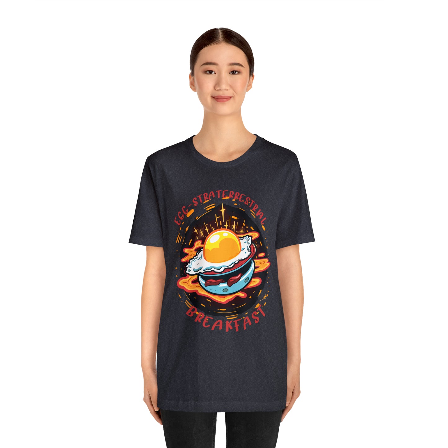 Egg-straterrestrial Breakfast: Out-of-This-World Egg Lovers T-Shirt