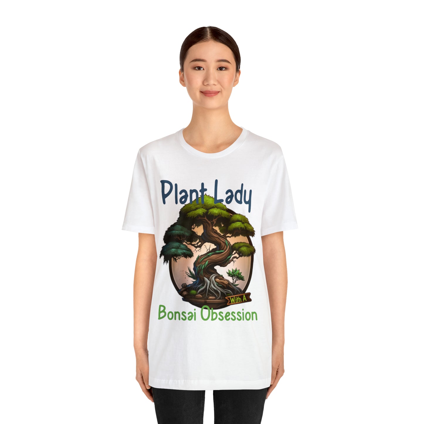 Japanese Zen Tree Obsession Plant Lady Nature Meditation T-Shirt