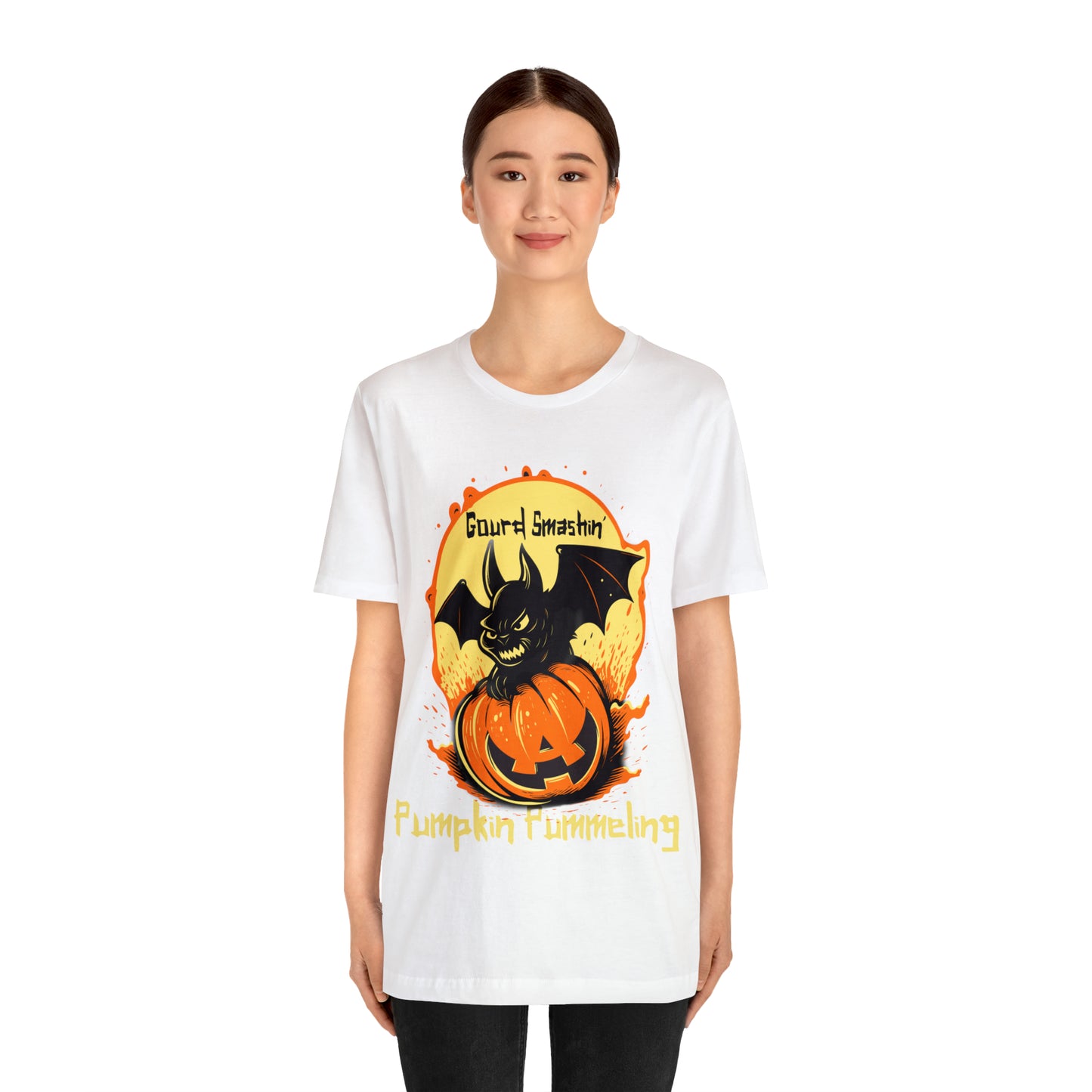 Gourd Smashin' Pumpkin Pummeling Halloween Autumn Harvest T-Shirt