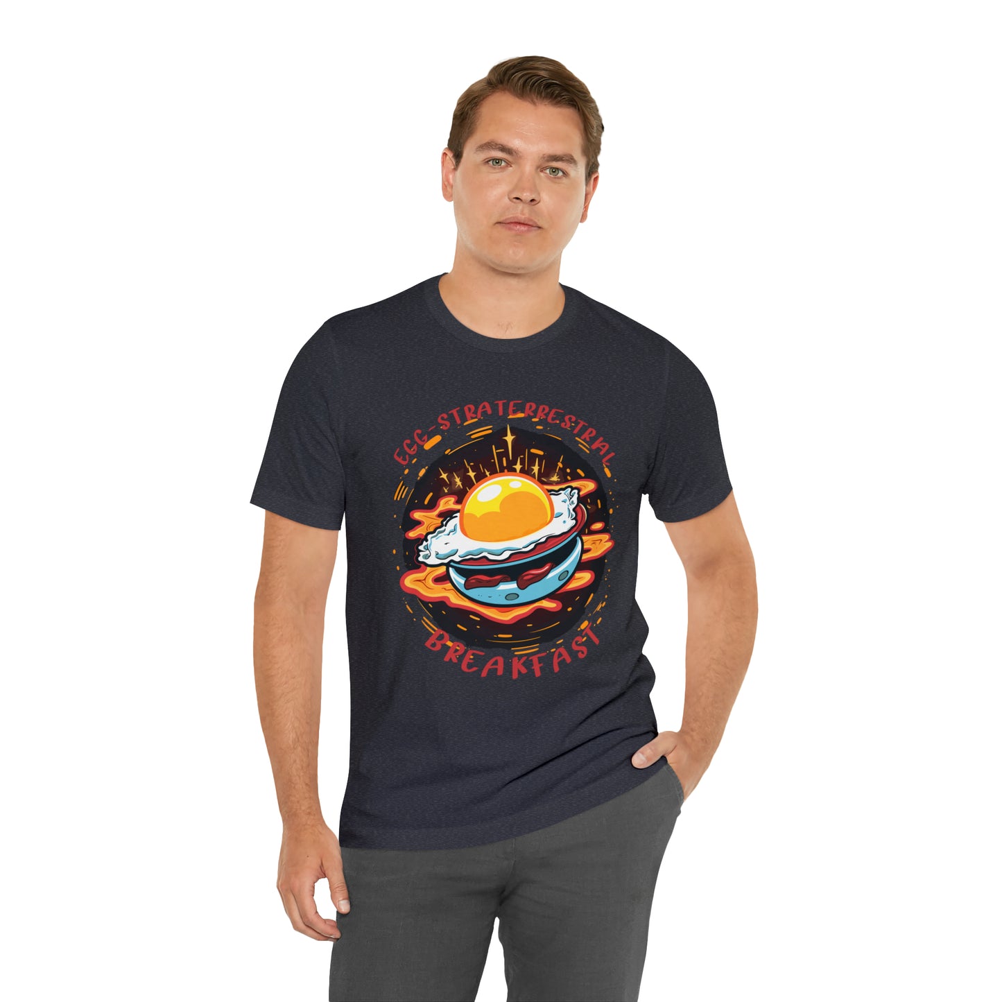 Egg-straterrestrial Breakfast: Out-of-This-World Egg Lovers T-Shirt