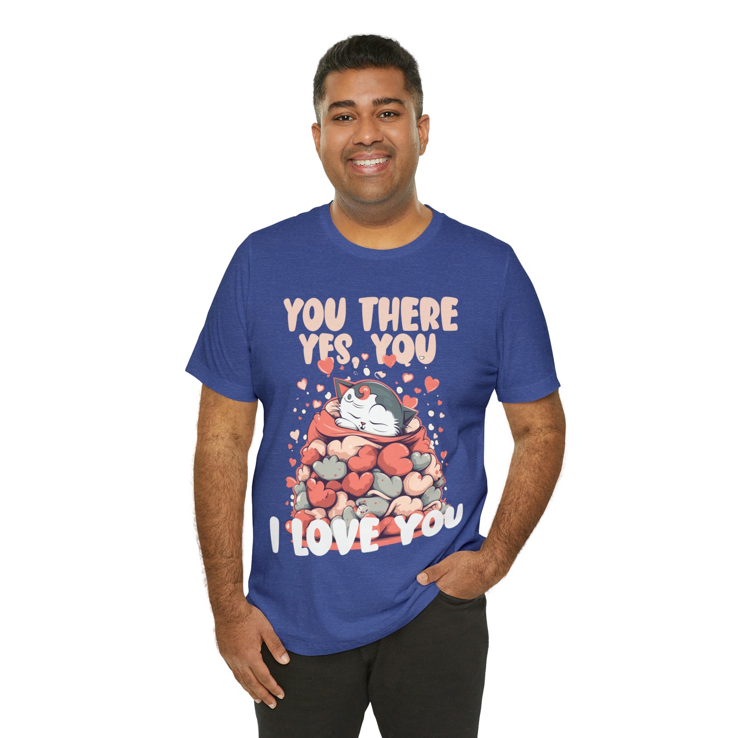 You There Yes, You I Love You Kitten Cat Lover Sleeping T-Shirt