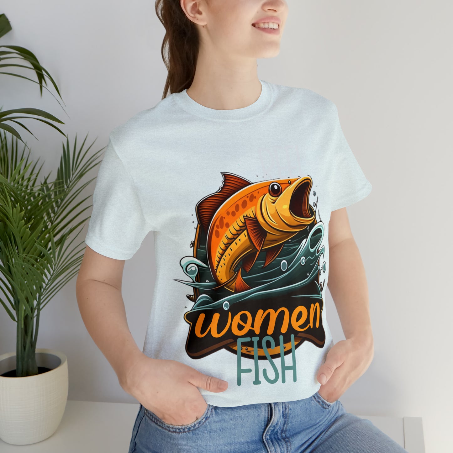 Reel Women Fish Fisherman Fishing Love Outdoors Angler T-Shirt