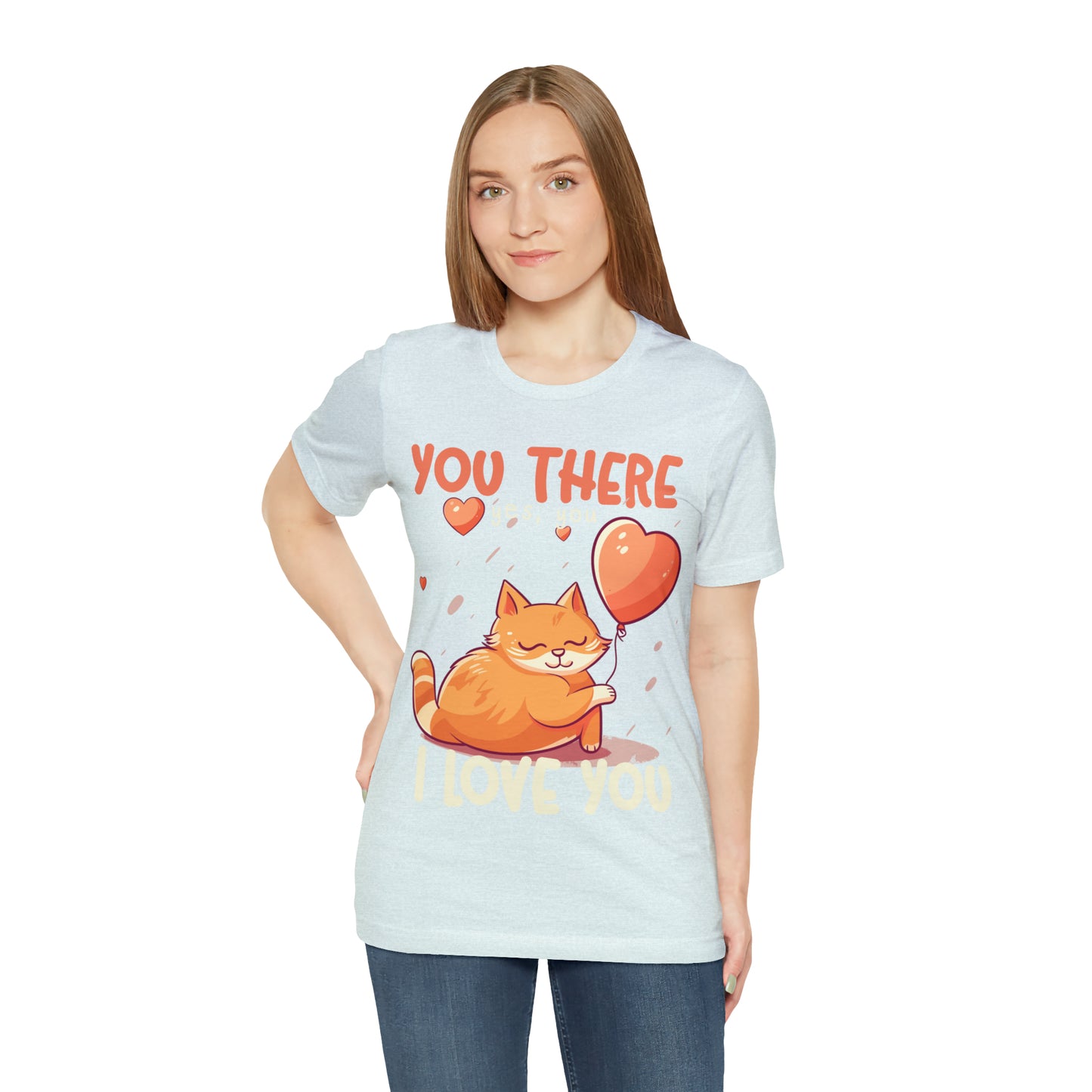 You There Yes, You I Love You Kitten Cat Lover Sleeping T-Shirt