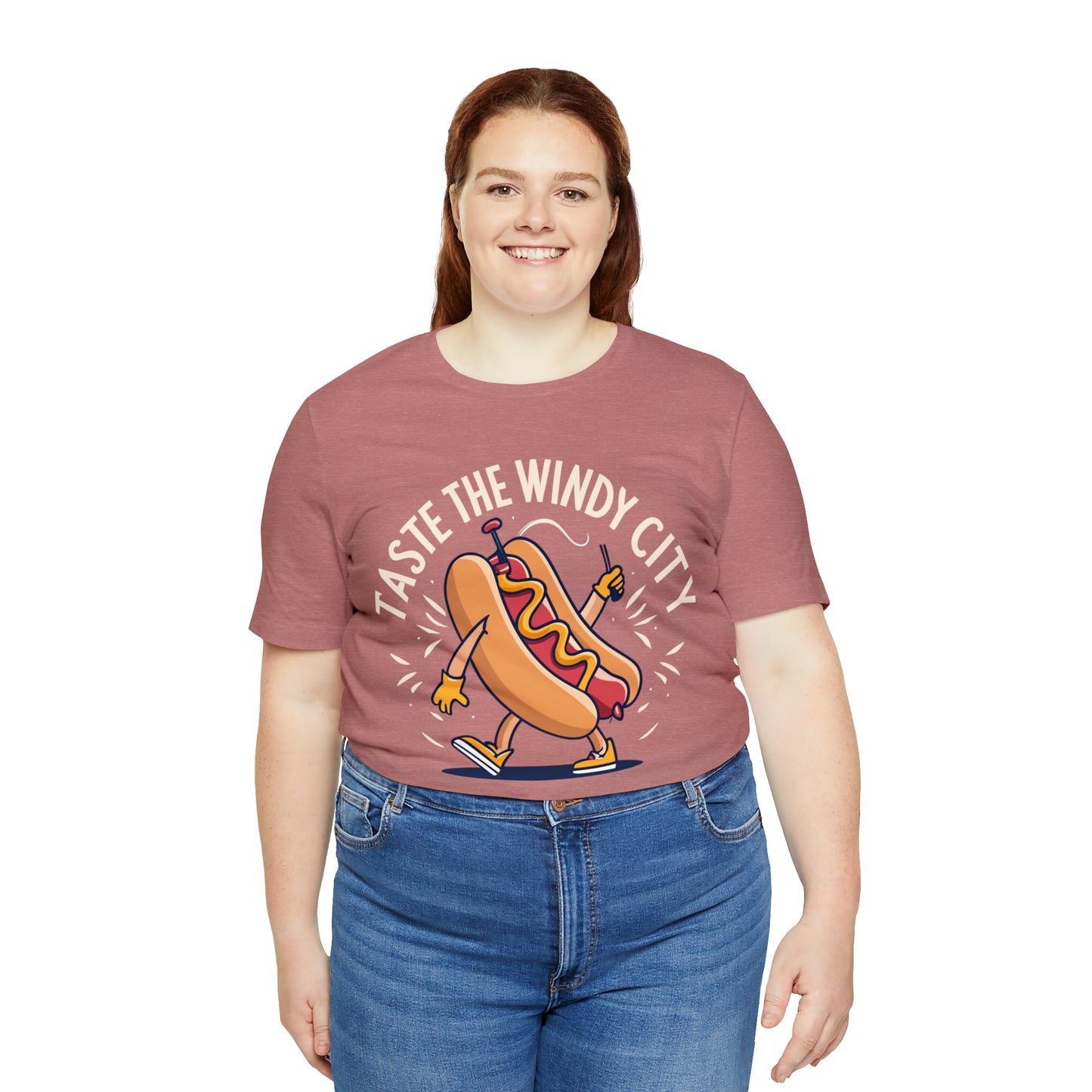 Taste The Windy City Chicago Hot Dog Lover Best Bites T-Shirt