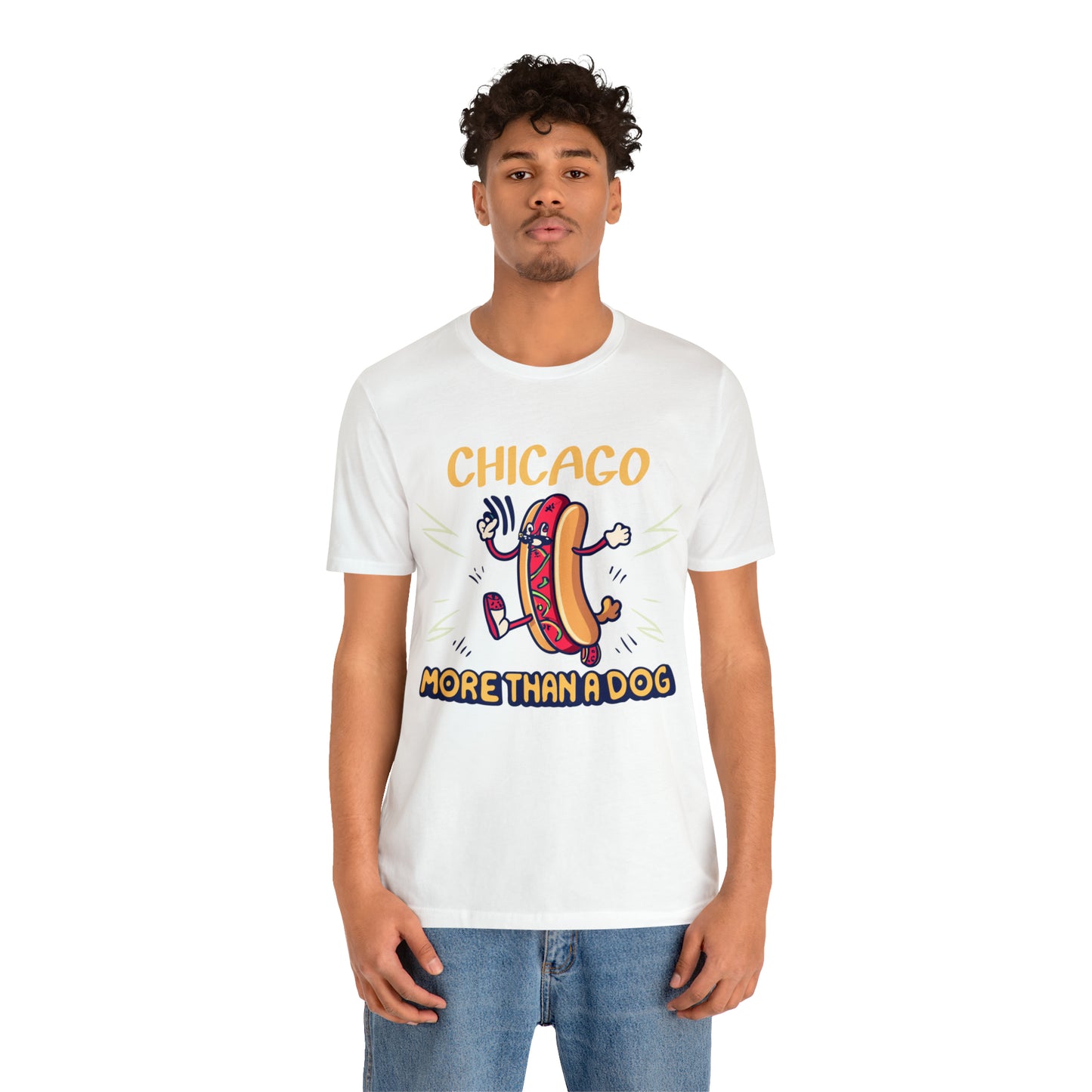 Chicago More Than a Dog Hot Dog Lover's Iconic Windy City T-Shirt