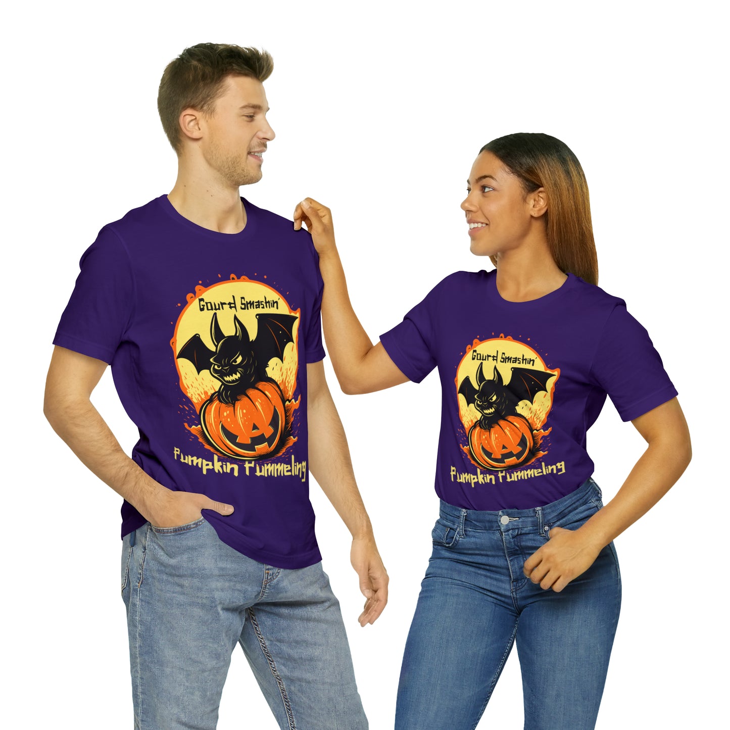 Gourd Smashin' Pumpkin Pummeling Halloween Autumn Harvest T-Shirt