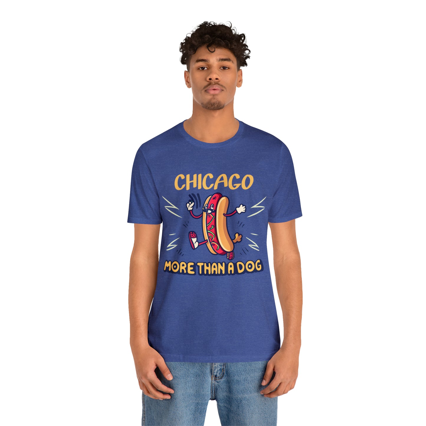 Chicago More Than a Dog Hot Dog Lover's Iconic Windy City T-Shirt