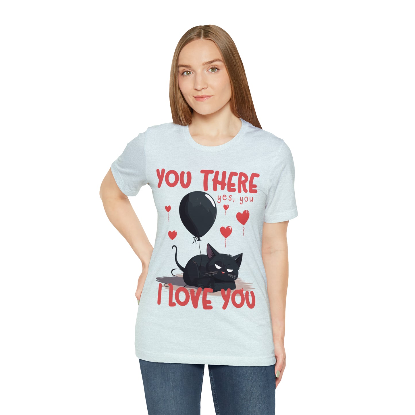 You There Yes, You I Love You Kitten Cat Lover Sleeping T-Shirt