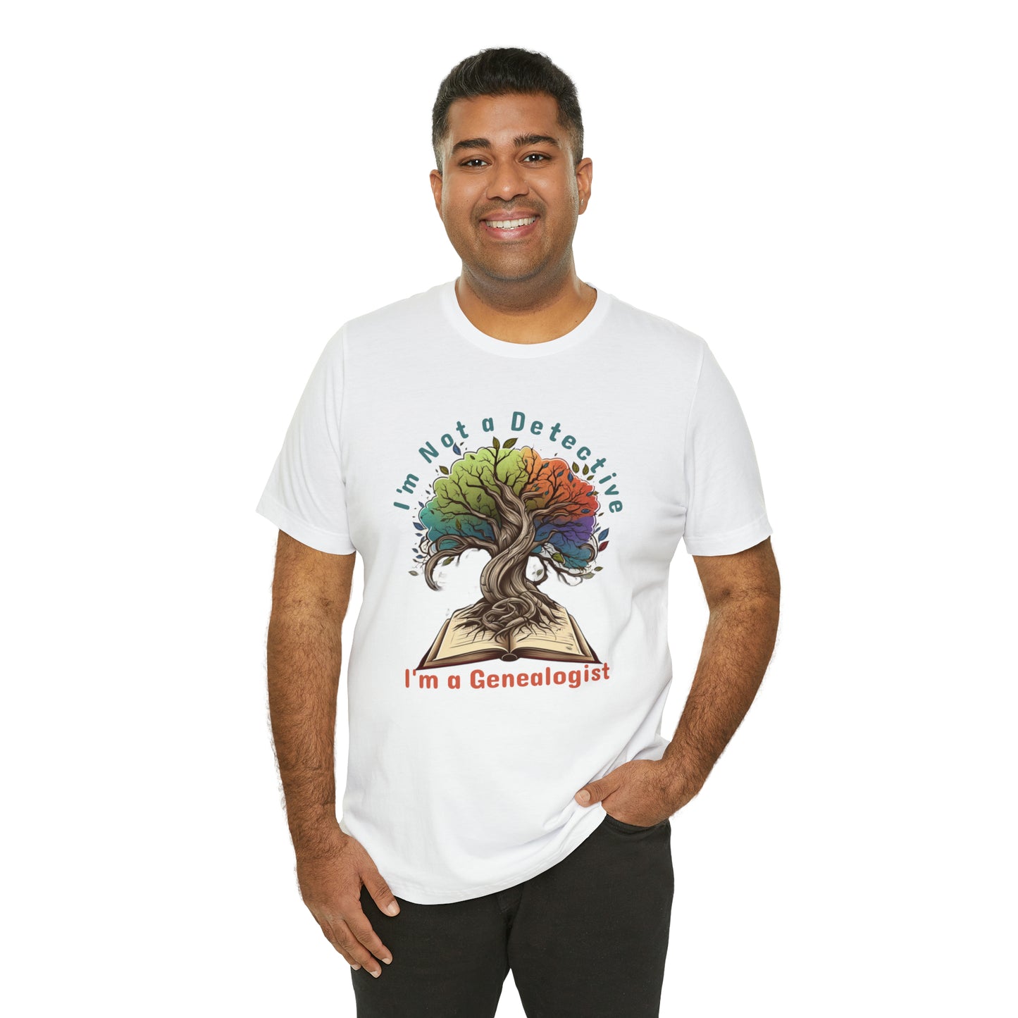 I'm a Genealogist, Not a Detective Unveiling Ancestral Paths T-Shirt