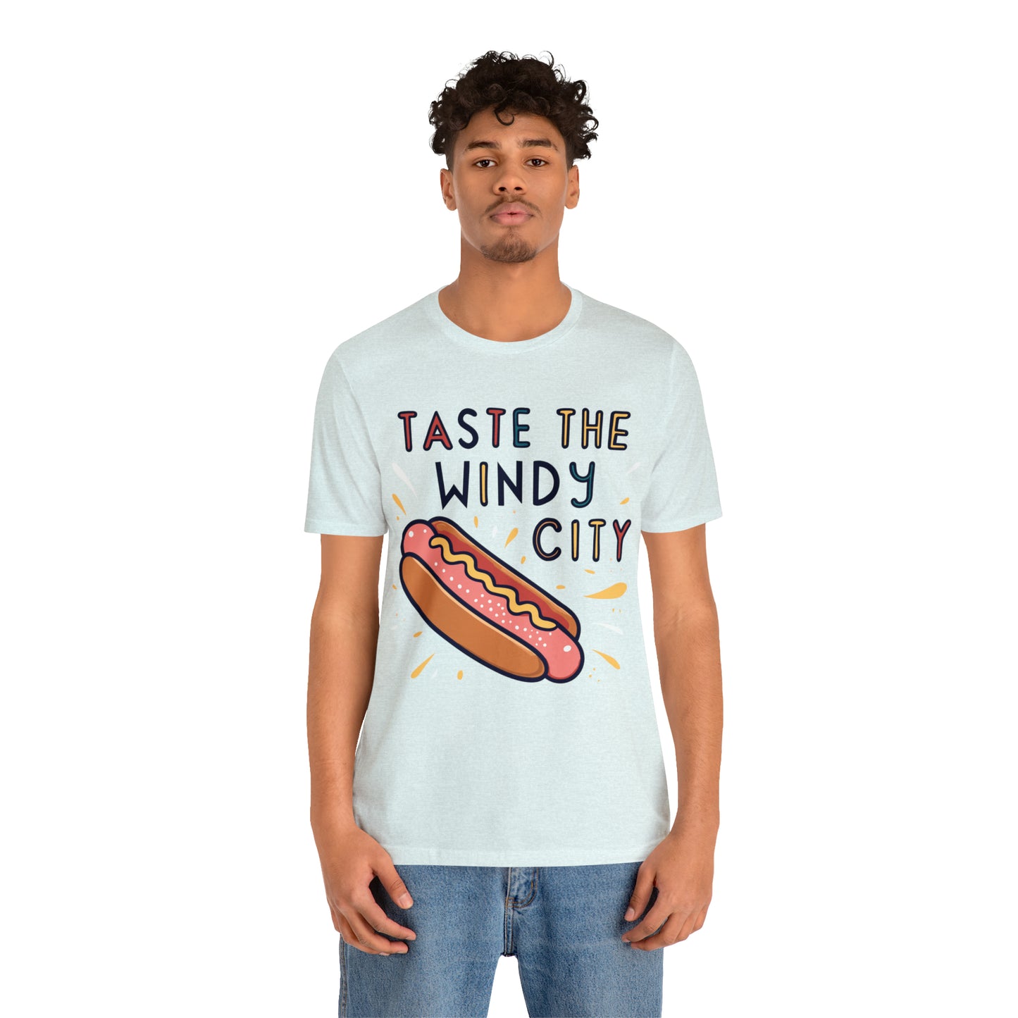 Taste The Windy City Chicago Hot Dog Lover Best Bites T-Shirt