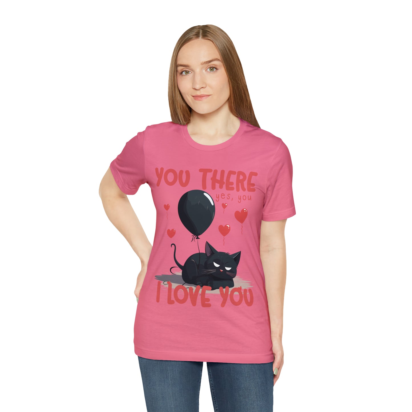 You There Yes, You I Love You Kitten Cat Lover Sleeping T-Shirt