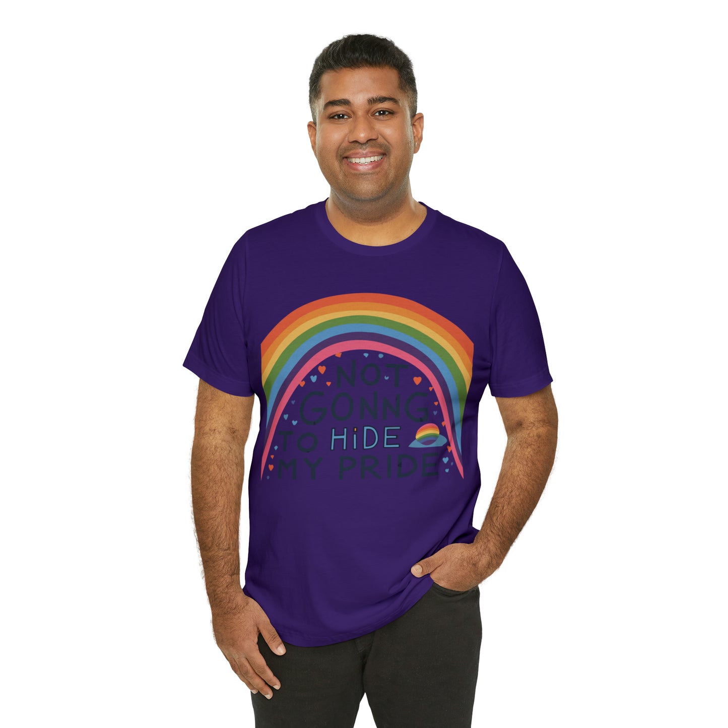 Not Going To Hide My Pride LGBTQ Love Equality T-Shirt