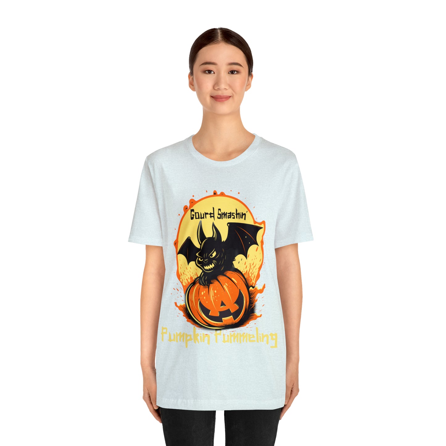 Gourd Smashin' Pumpkin Pummeling Halloween Autumn Harvest T-Shirt