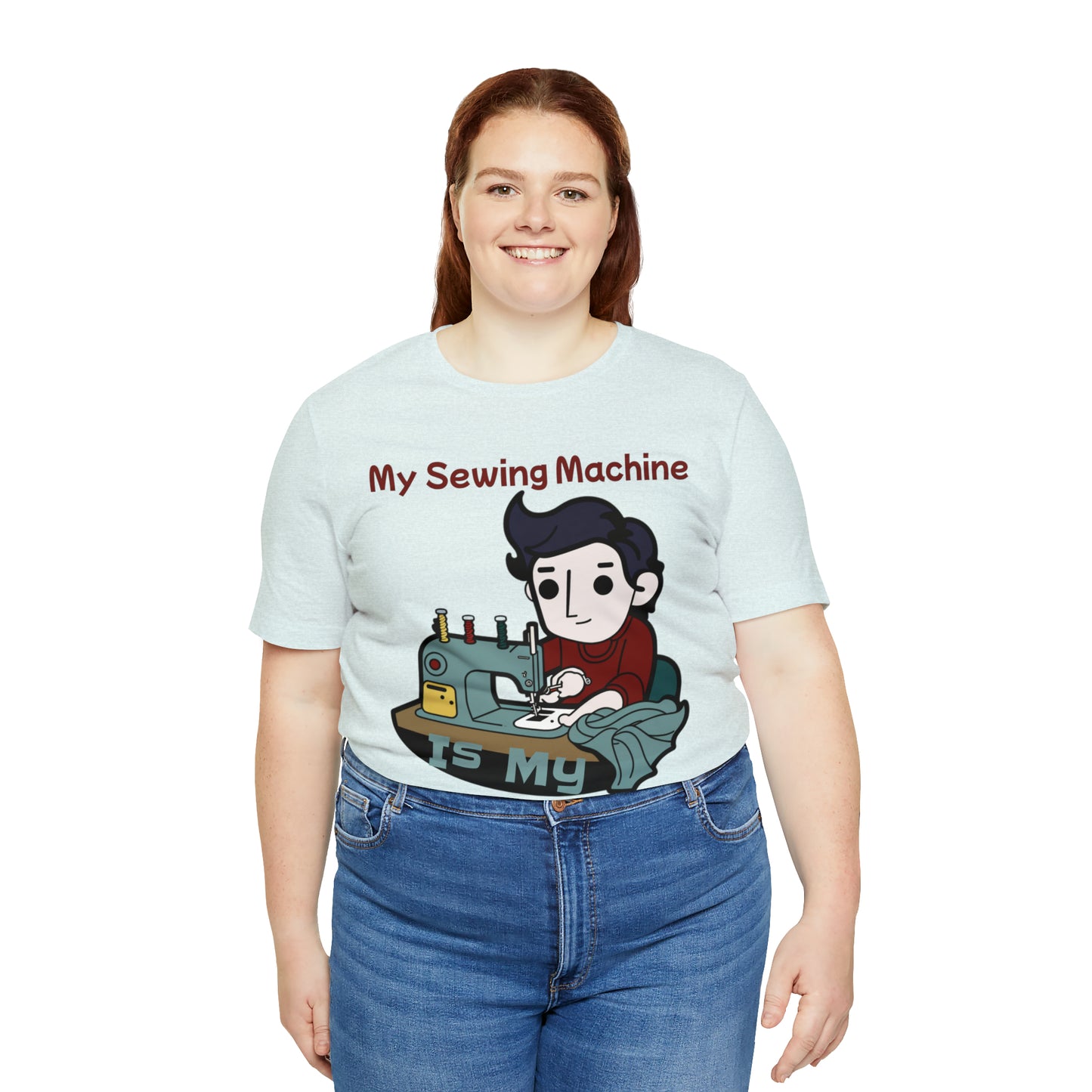 Sewing Machine Therapy: Finding Solace Through Stitches T-Shirt