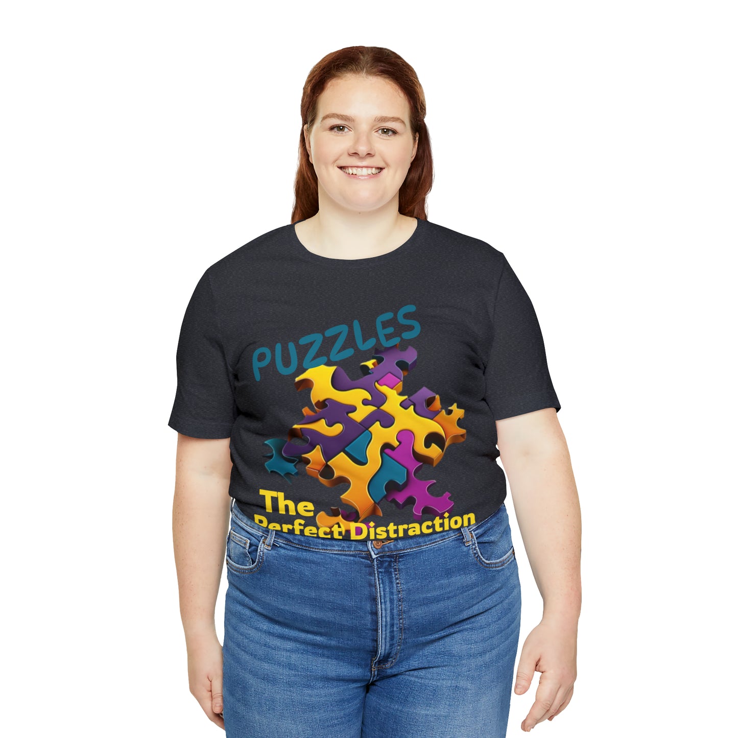 Puzzles The Perfect Distraction From Adulting Escapism T-Shirt