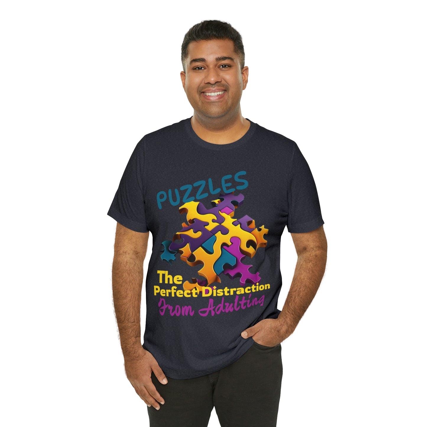 Puzzles The Perfect Distraction From Adulting Escapism T-Shirt