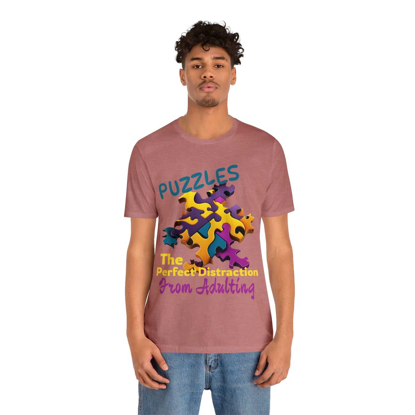 Puzzles The Perfect Distraction From Adulting Escapism T-Shirt