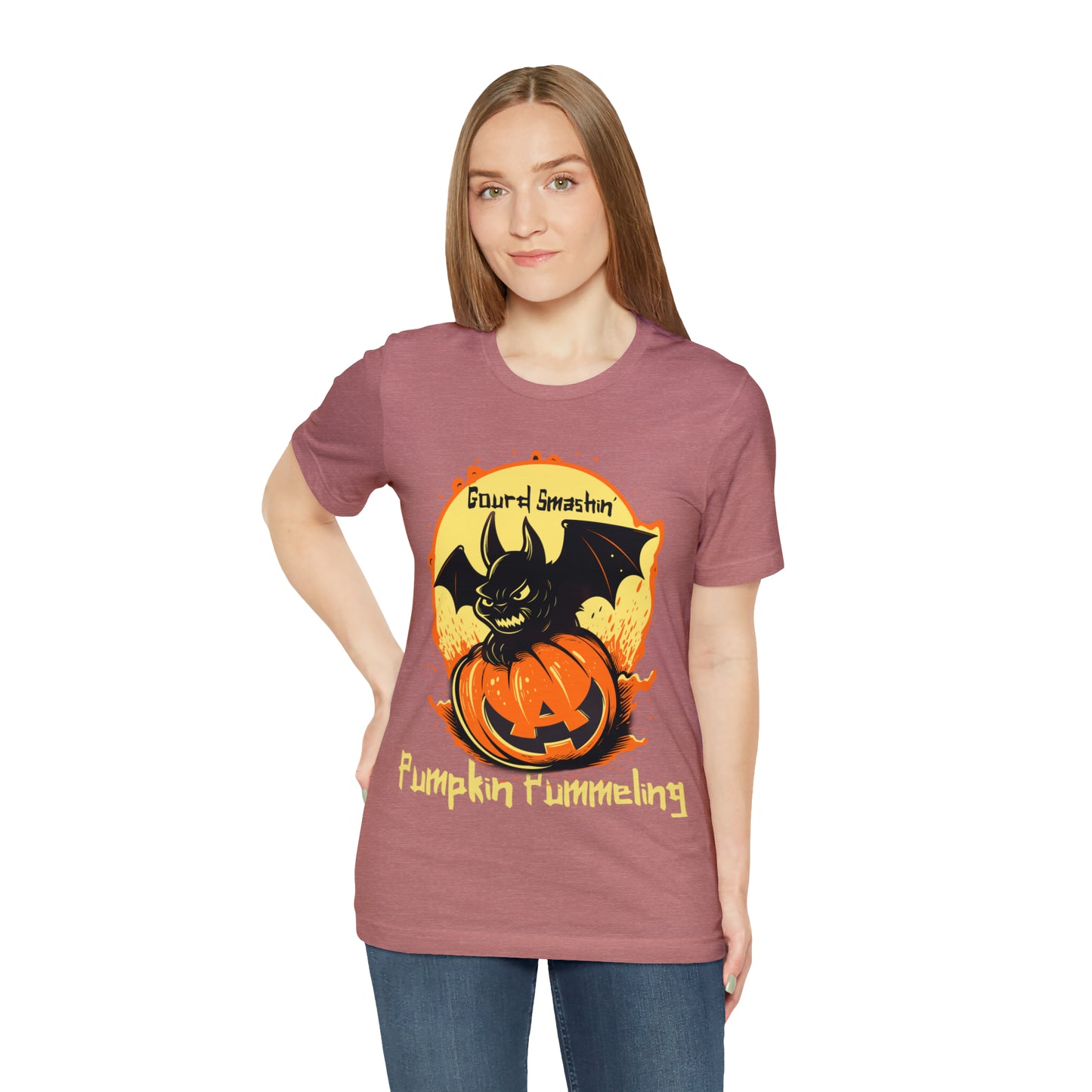 Gourd Smashin' Pumpkin Pummeling Halloween Autumn Harvest T-Shirt