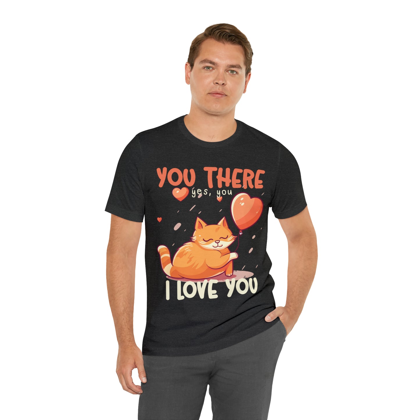 You There Yes, You I Love You Kitten Cat Lover Sleeping T-Shirt