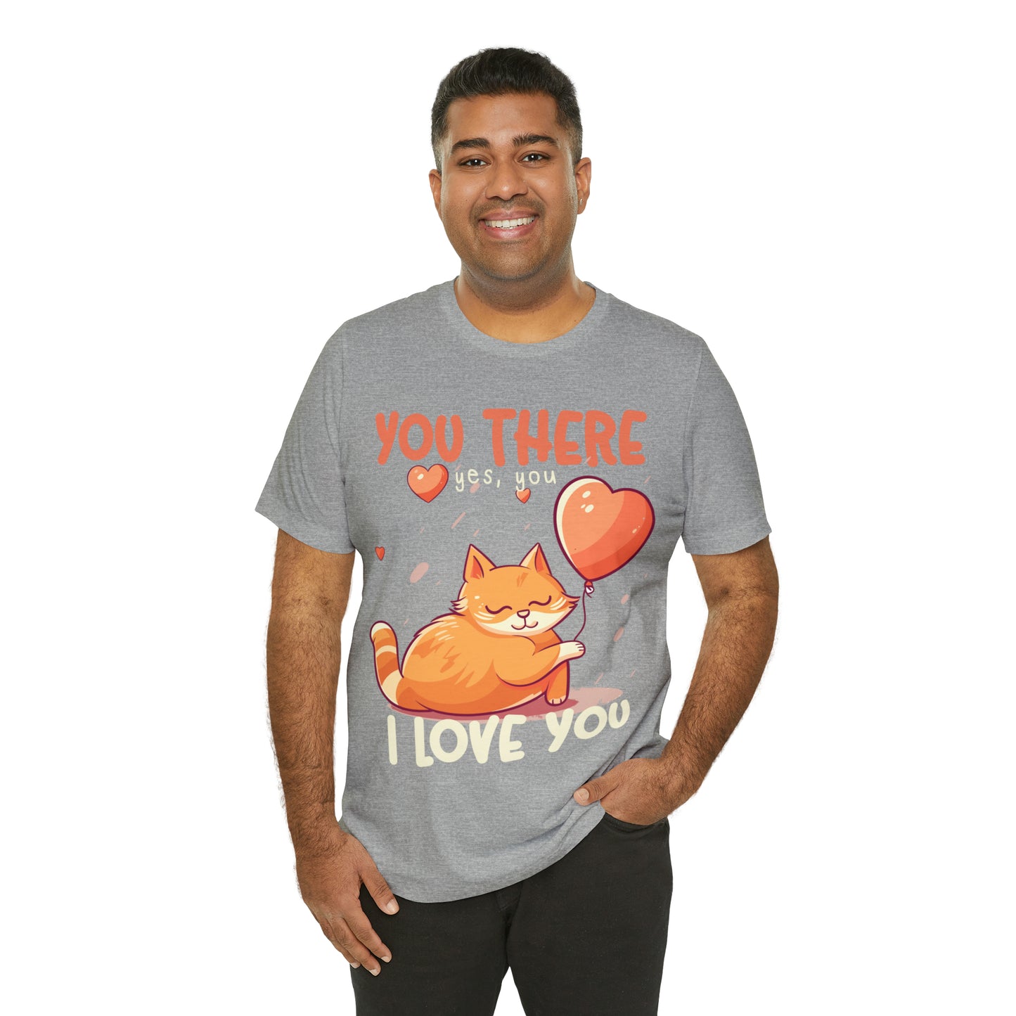 You There Yes, You I Love You Kitten Cat Lover Sleeping T-Shirt