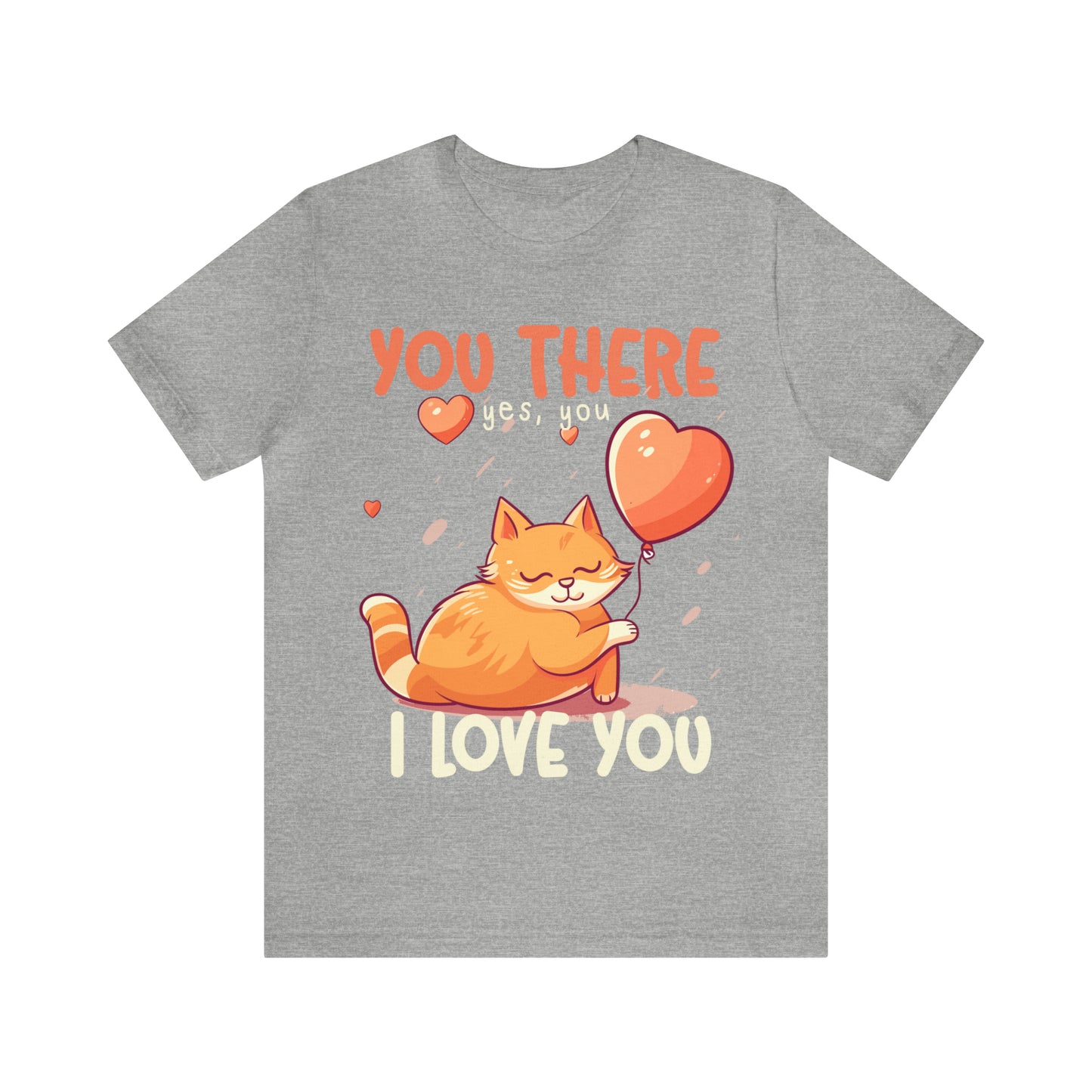 You There Yes, You I Love You Kitten Cat Lover Sleeping T-Shirt