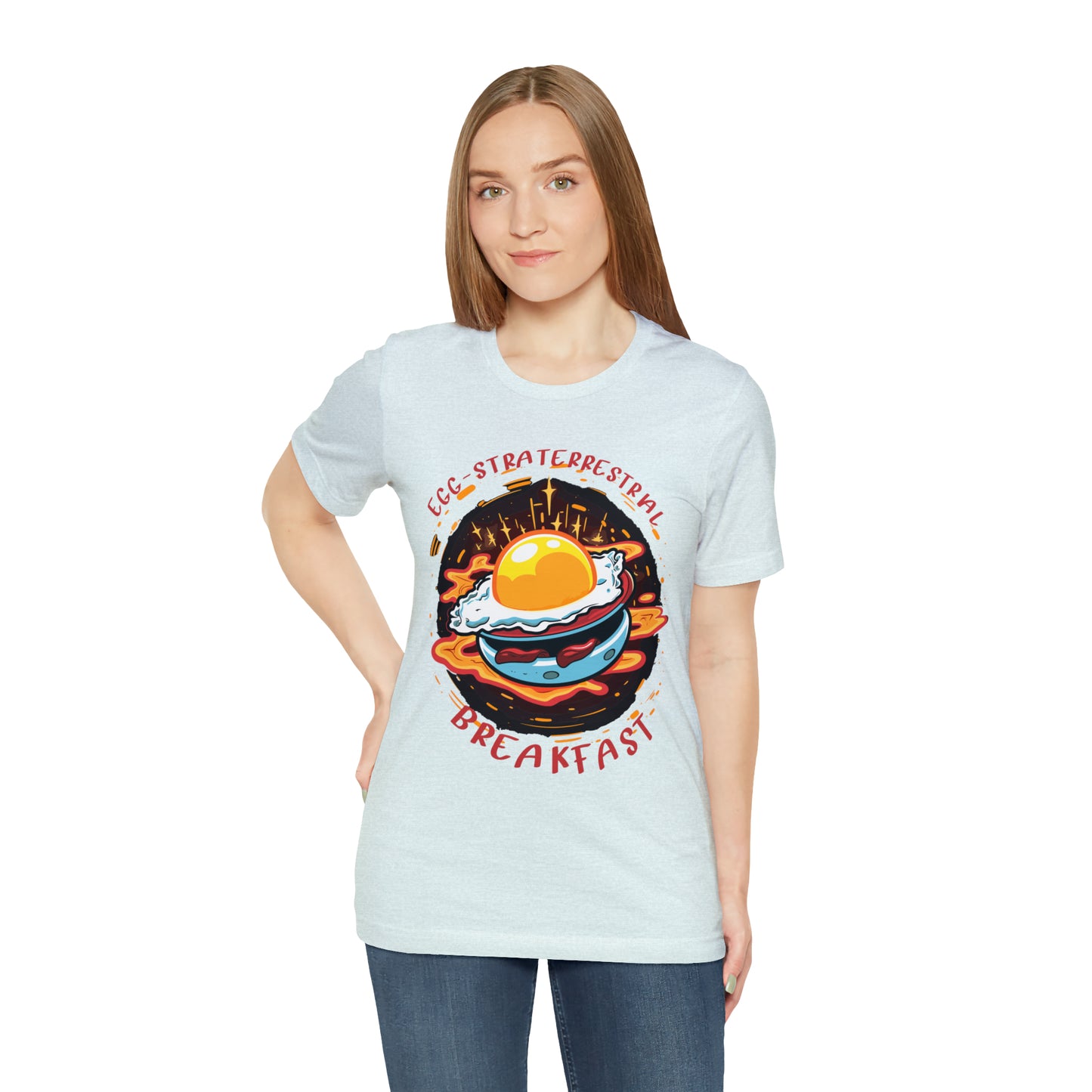 Egg-straterrestrial Breakfast: Out-of-This-World Egg Lovers T-Shirt