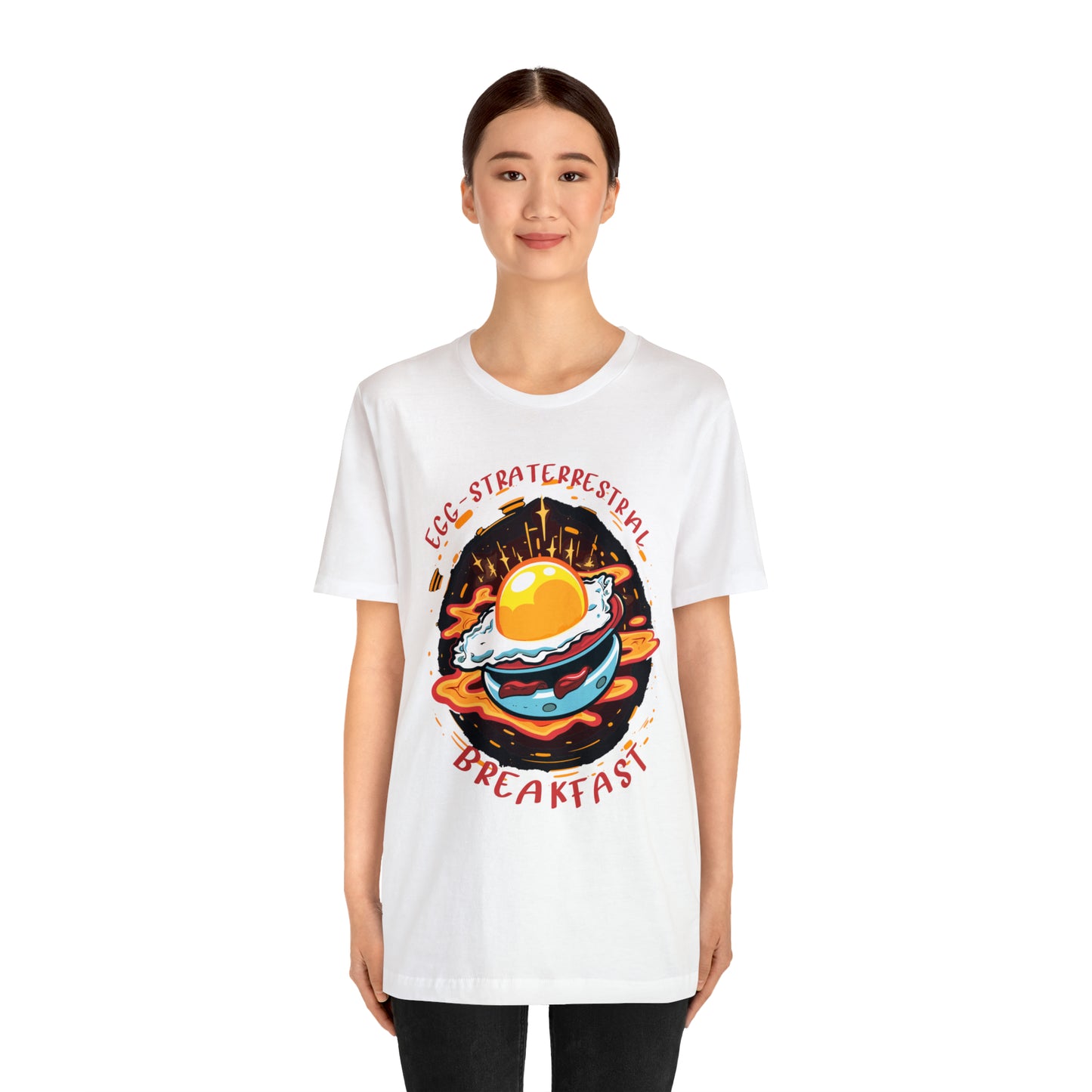 Egg-straterrestrial Breakfast: Out-of-This-World Egg Lovers T-Shirt