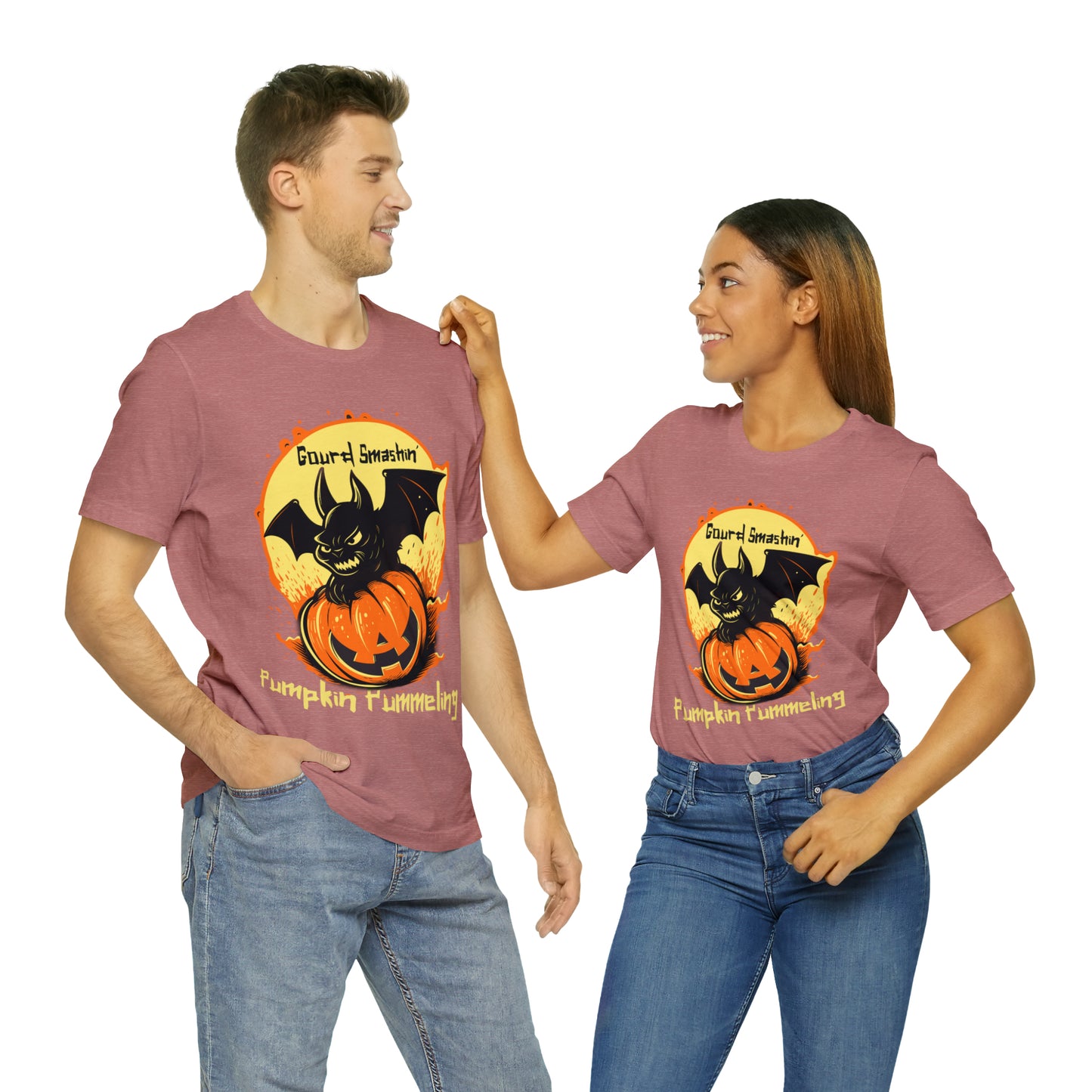 Gourd Smashin' Pumpkin Pummeling Halloween Autumn Harvest T-Shirt