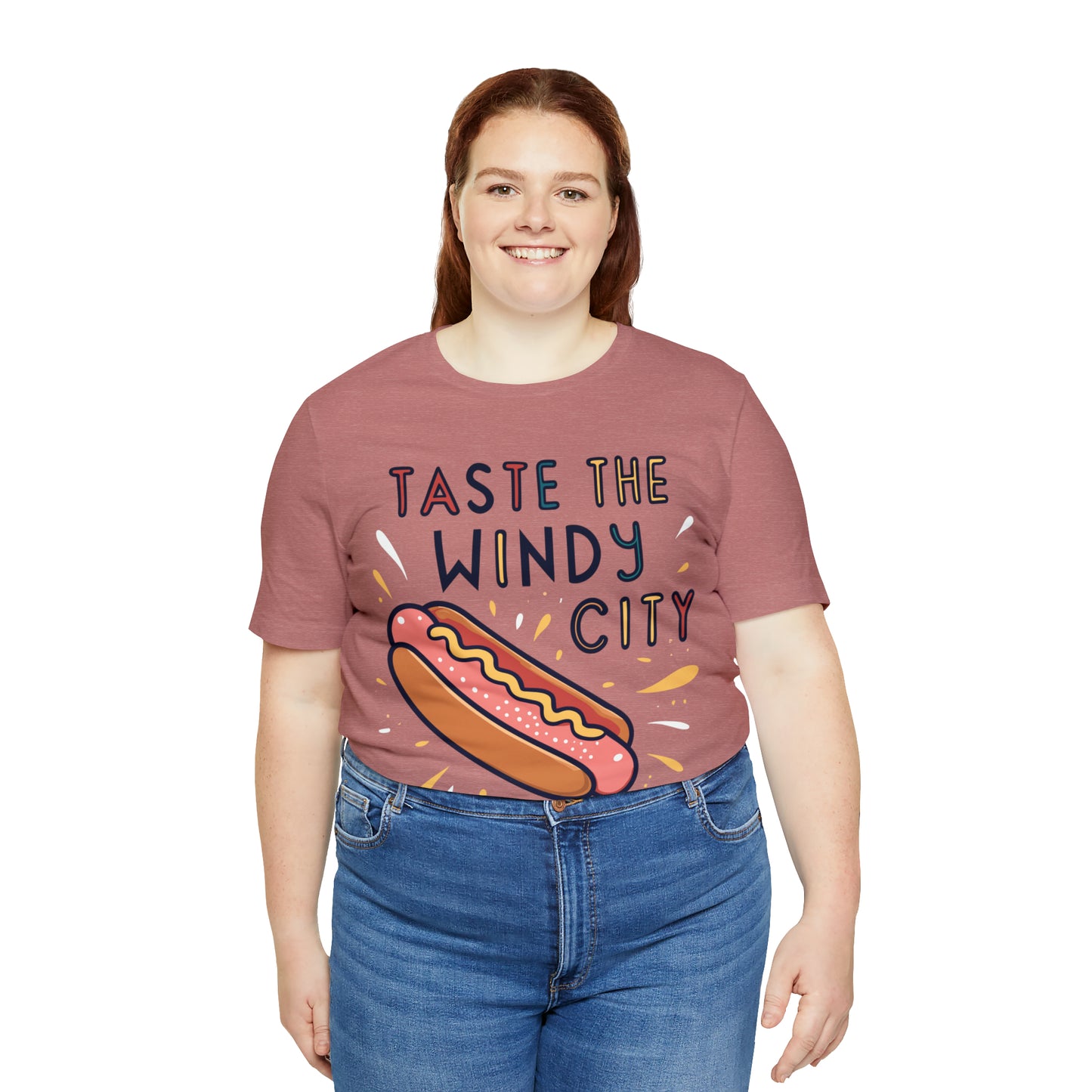 Taste The Windy City Chicago Hot Dog Lover Best Bites T-Shirt