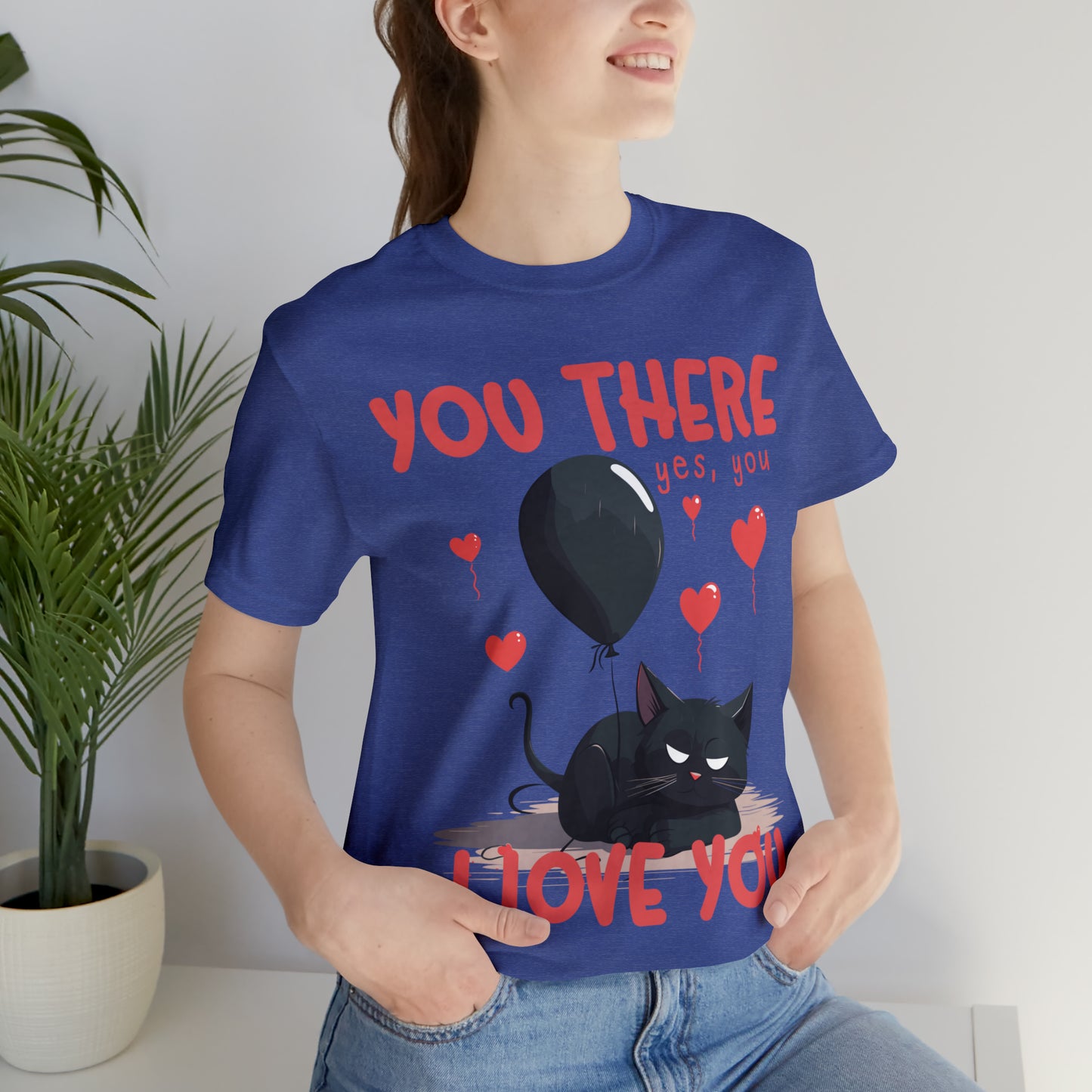 You There Yes, You I Love You Kitten Cat Lover Sleeping T-Shirt