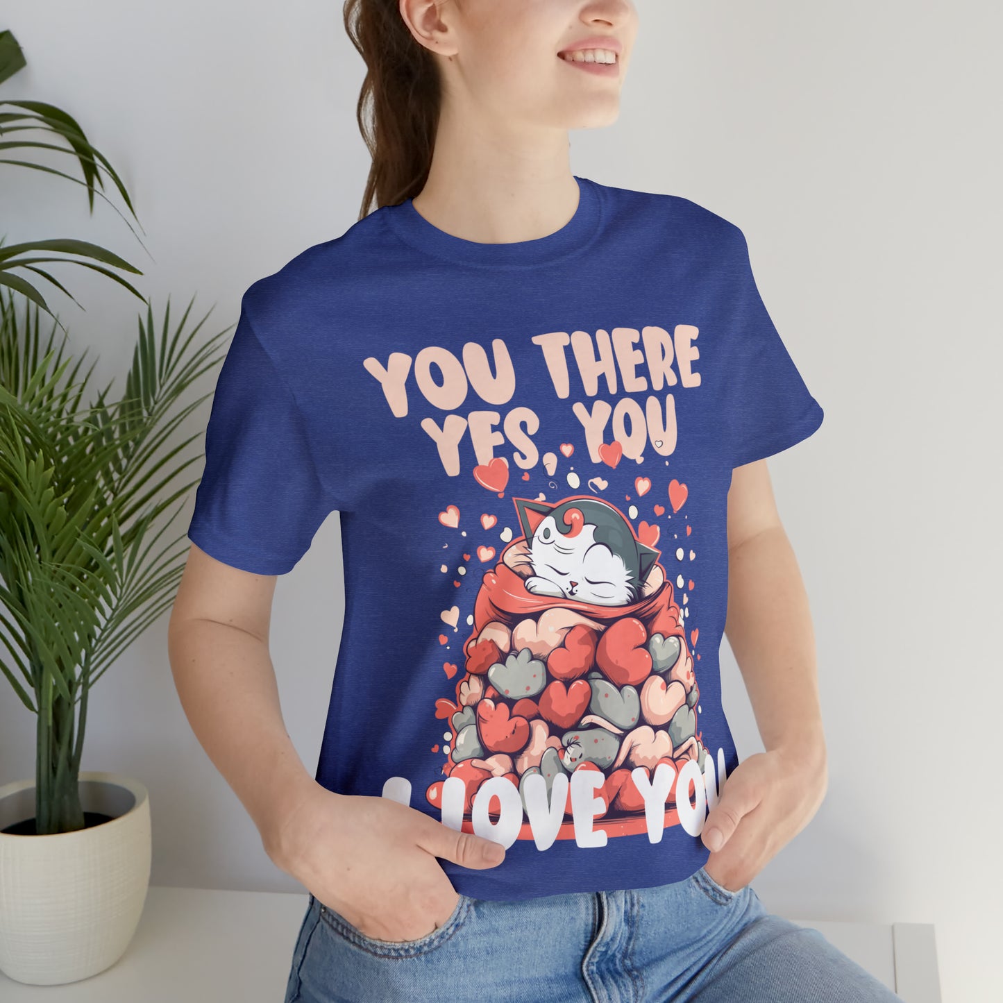 You There Yes, You I Love You Kitten Cat Lover Sleeping T-Shirt