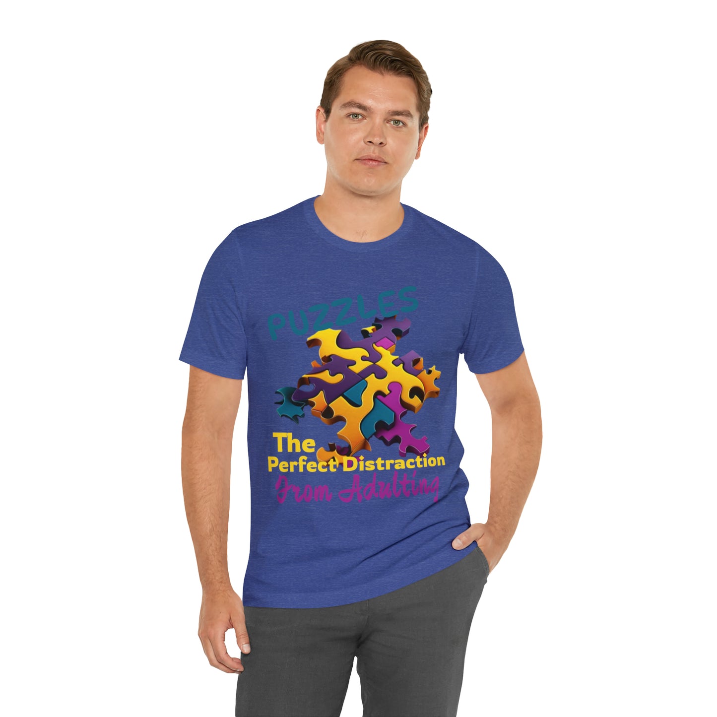 Puzzles The Perfect Distraction From Adulting Escapism T-Shirt