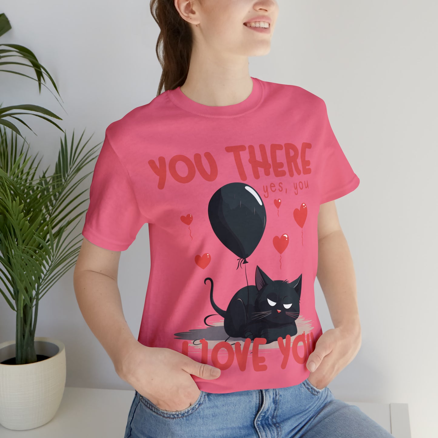 You There Yes, You I Love You Kitten Cat Lover Sleeping T-Shirt