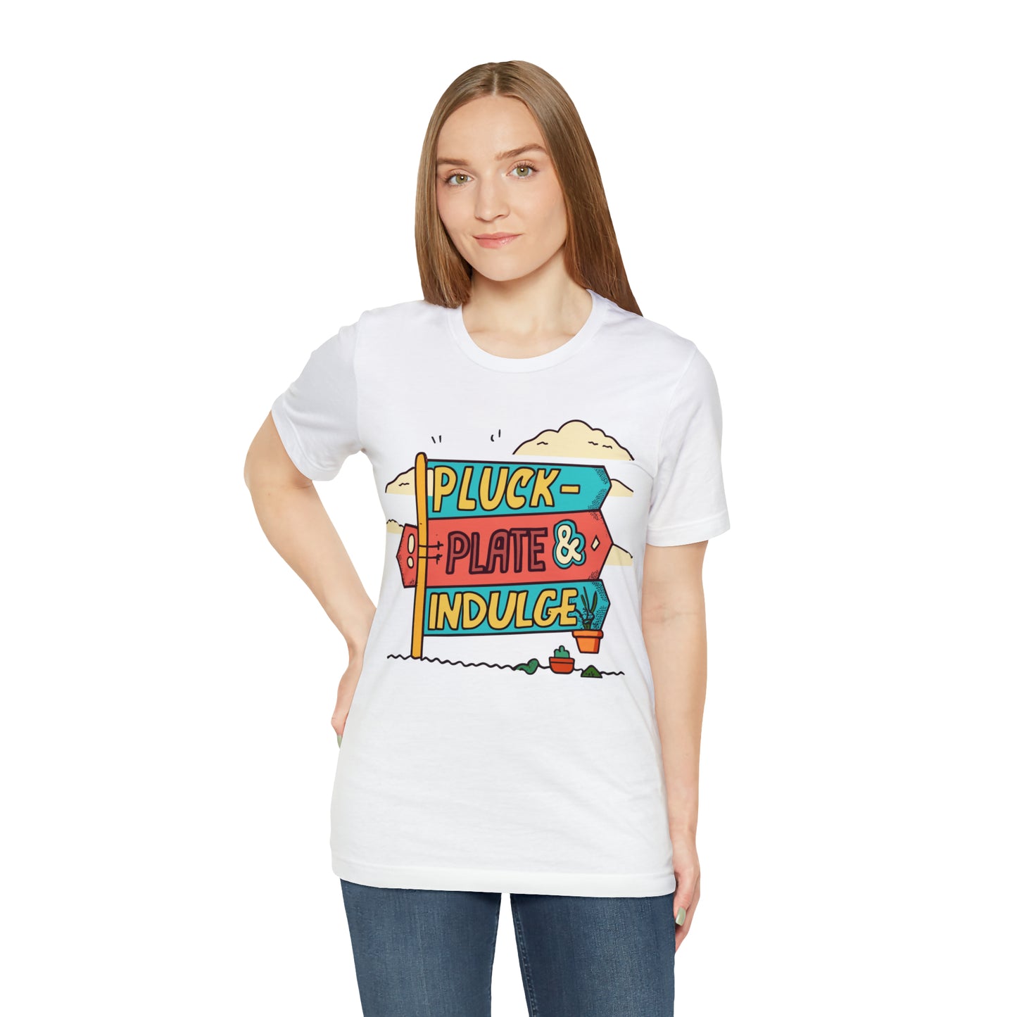 Pluck Plate & Indulge Farm-to-Table Culinary Delight T-Shirt