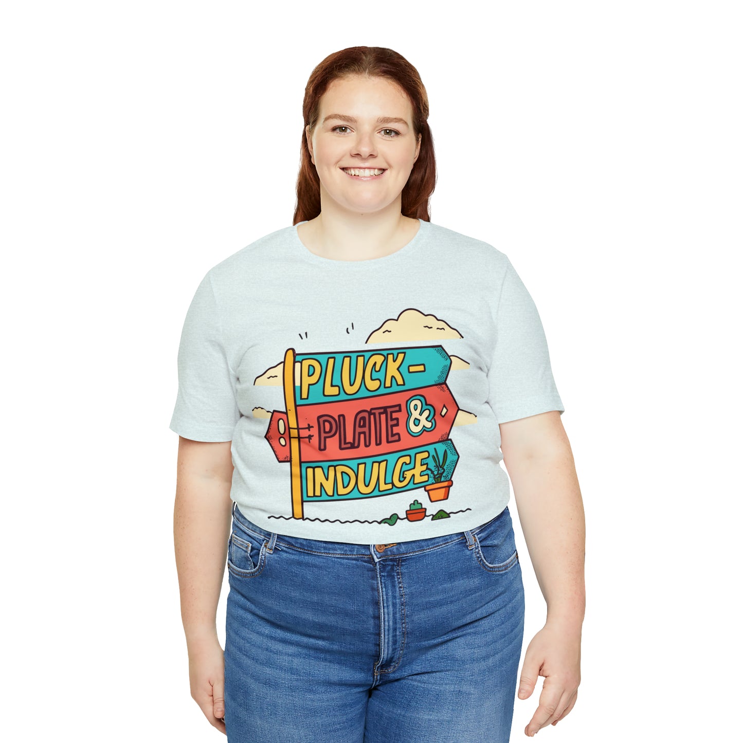 Pluck Plate & Indulge Farm-to-Table Culinary Delight T-Shirt