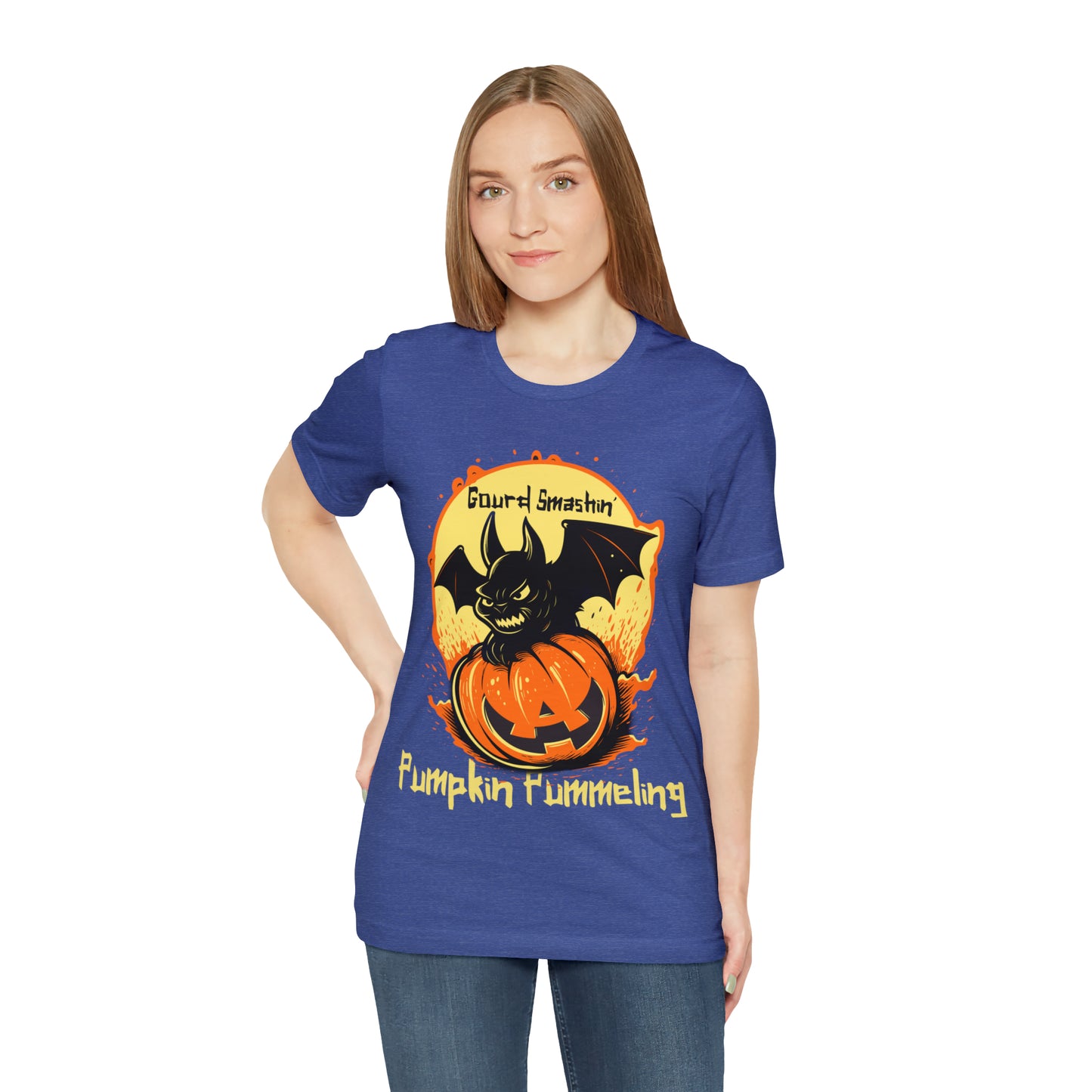 Gourd Smashin' Pumpkin Pummeling Halloween Autumn Harvest T-Shirt