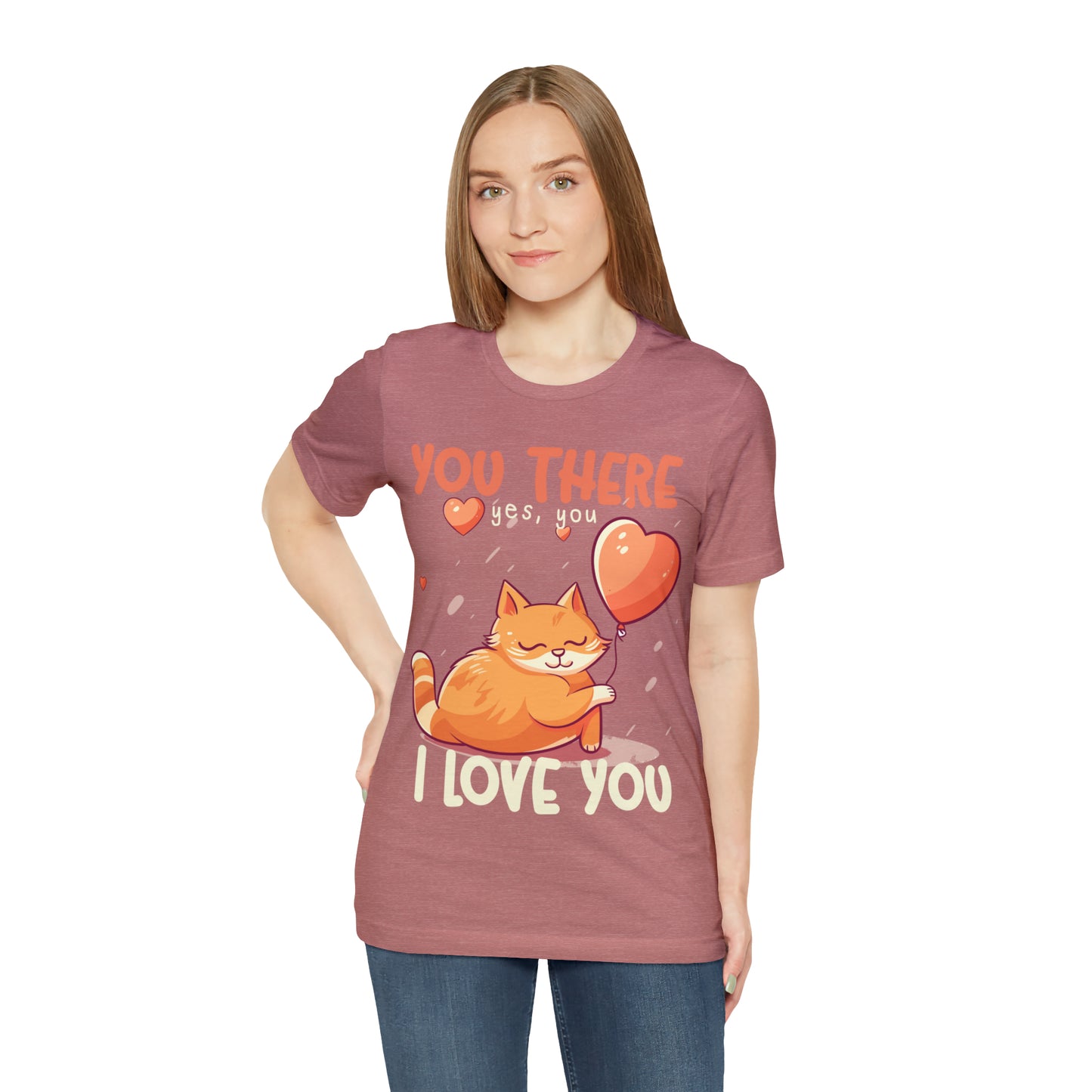 You There Yes, You I Love You Kitten Cat Lover Sleeping T-Shirt