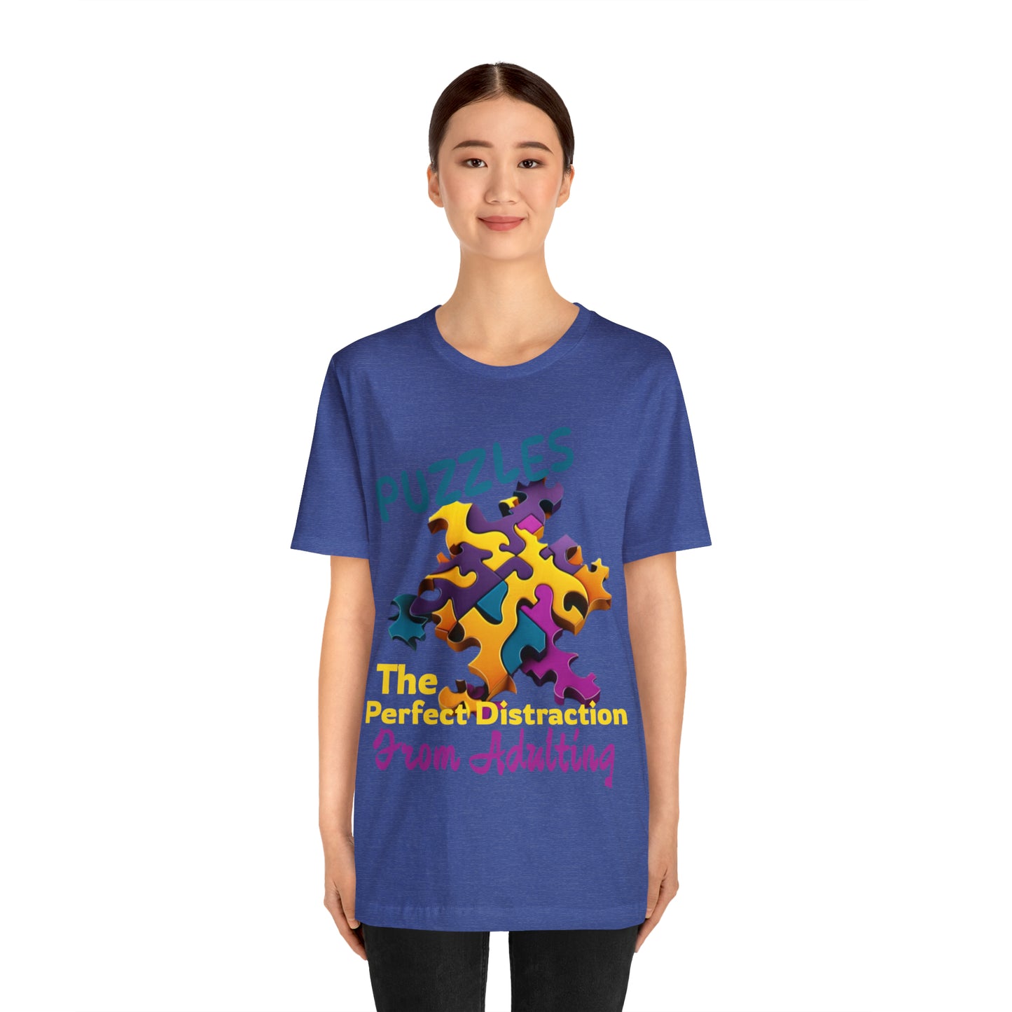 Puzzles The Perfect Distraction From Adulting Escapism T-Shirt