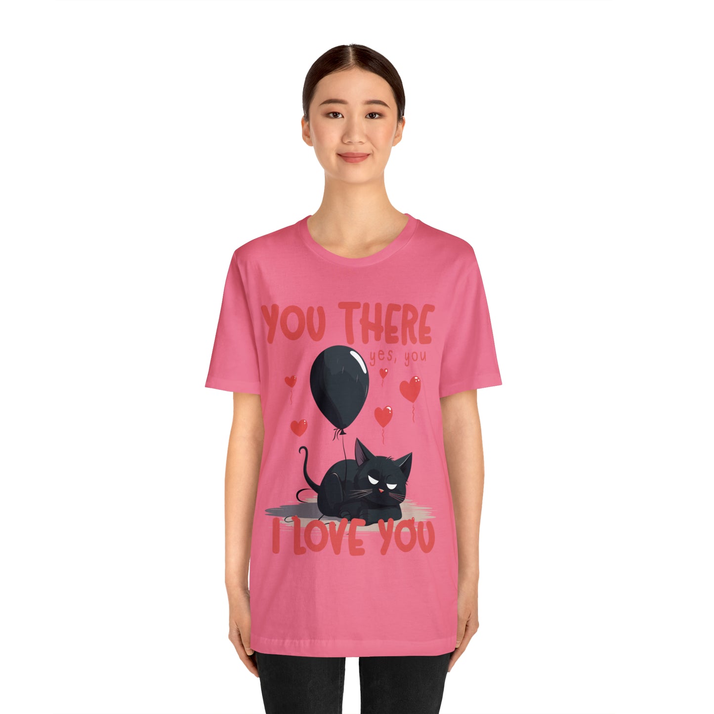 You There Yes, You I Love You Kitten Cat Lover Sleeping T-Shirt