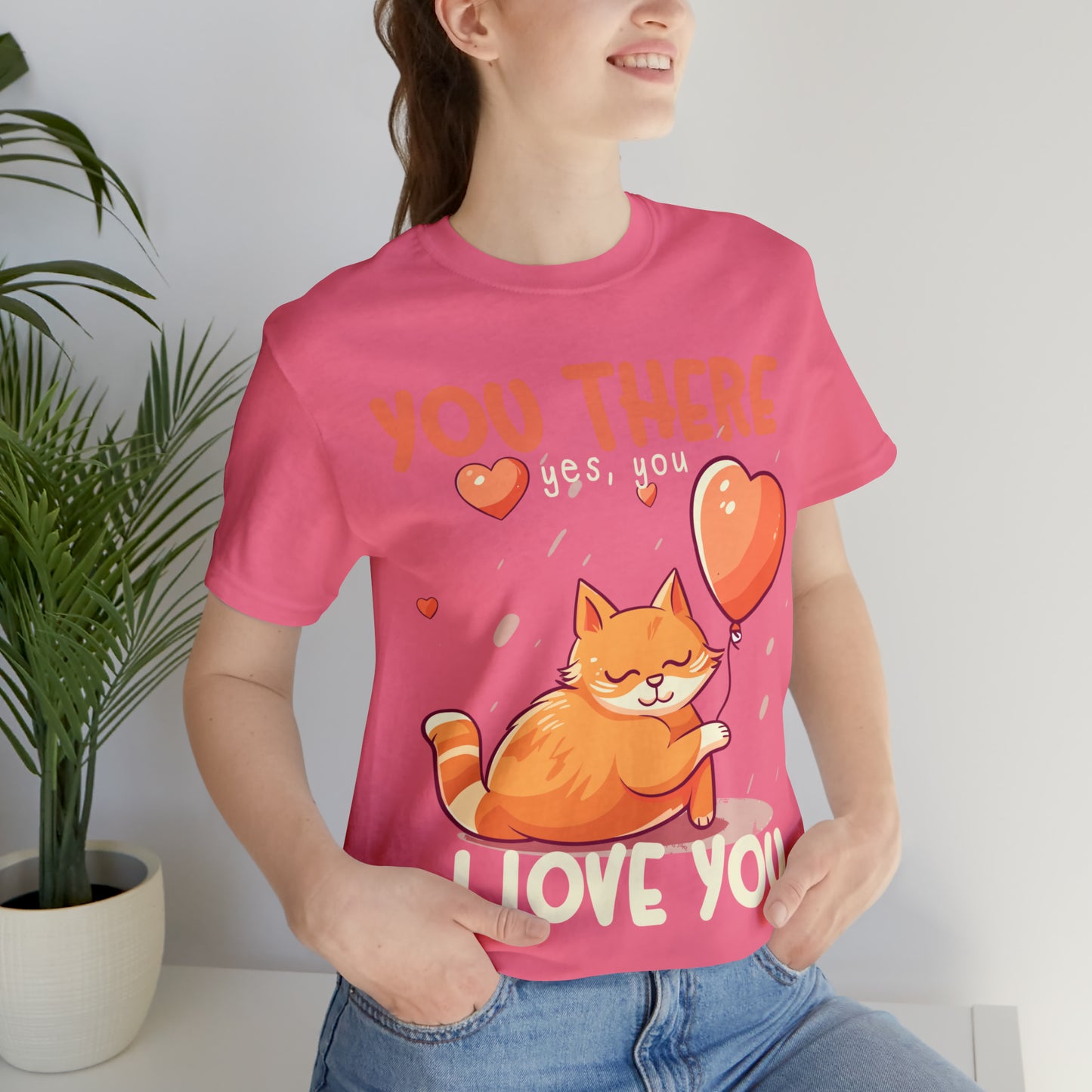 You There Yes, You I Love You Kitten Cat Lover Sleeping T-Shirt