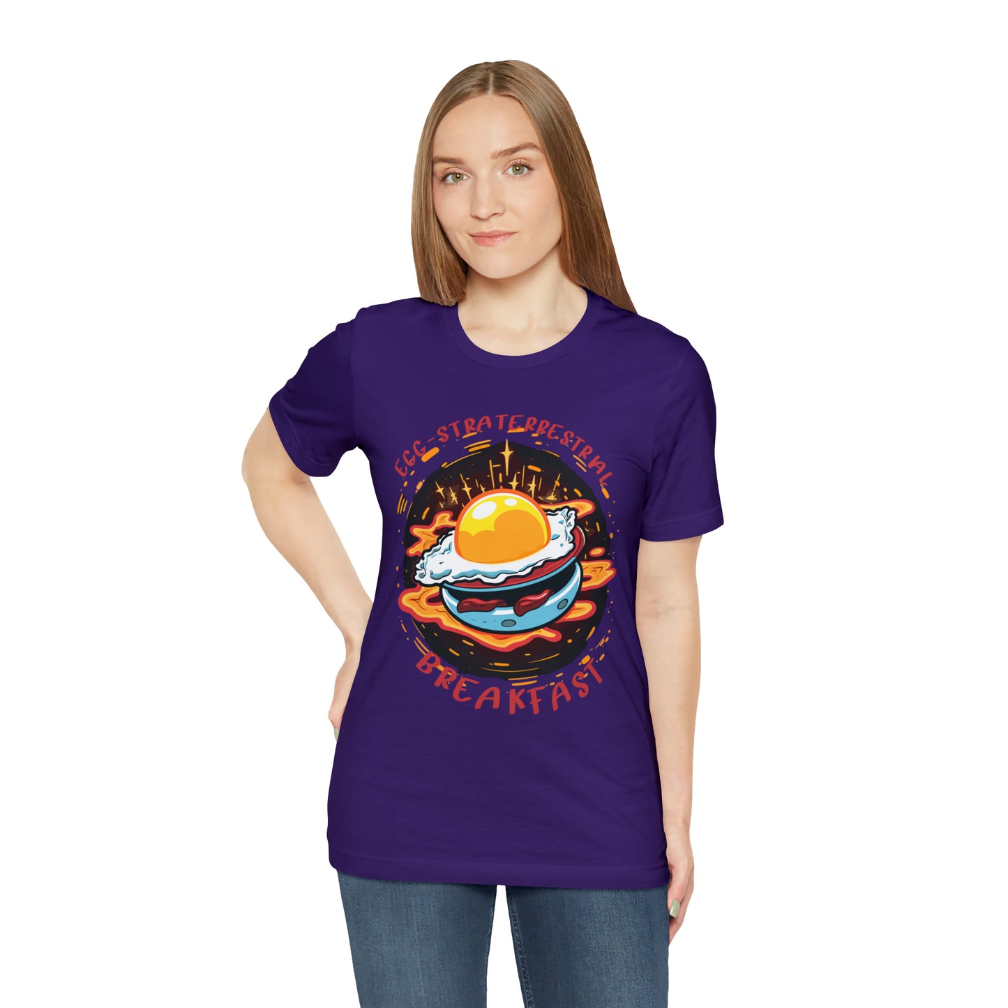 Egg-straterrestrial Breakfast: Out-of-This-World Egg Lovers T-Shirt